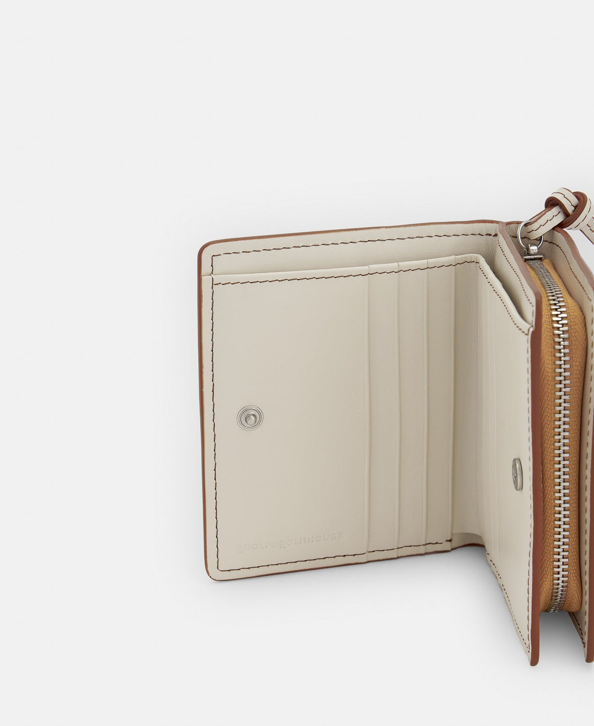 Multicolor Braided Vachetta Wallet