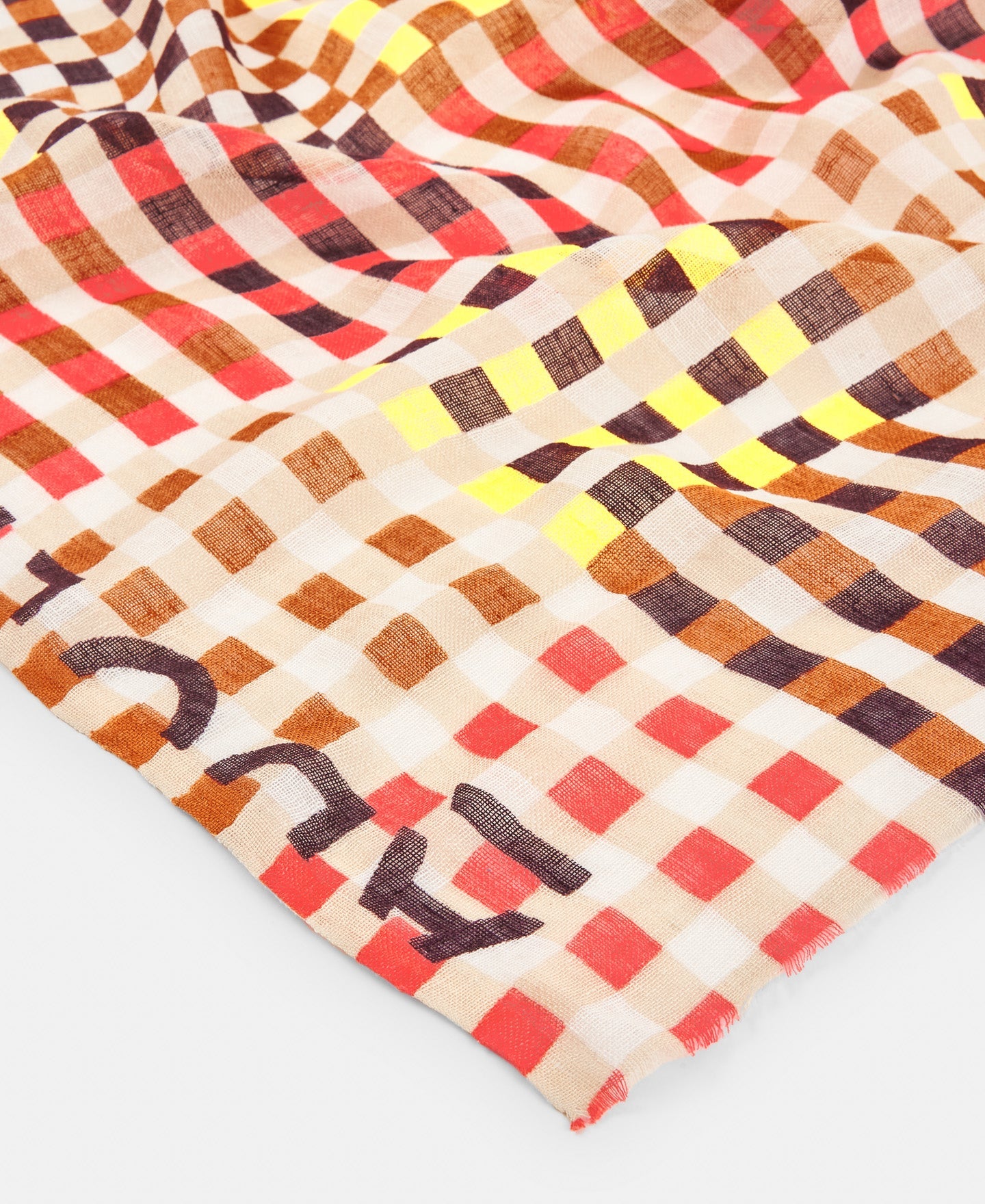 Pink European Responsible Linen Shawl