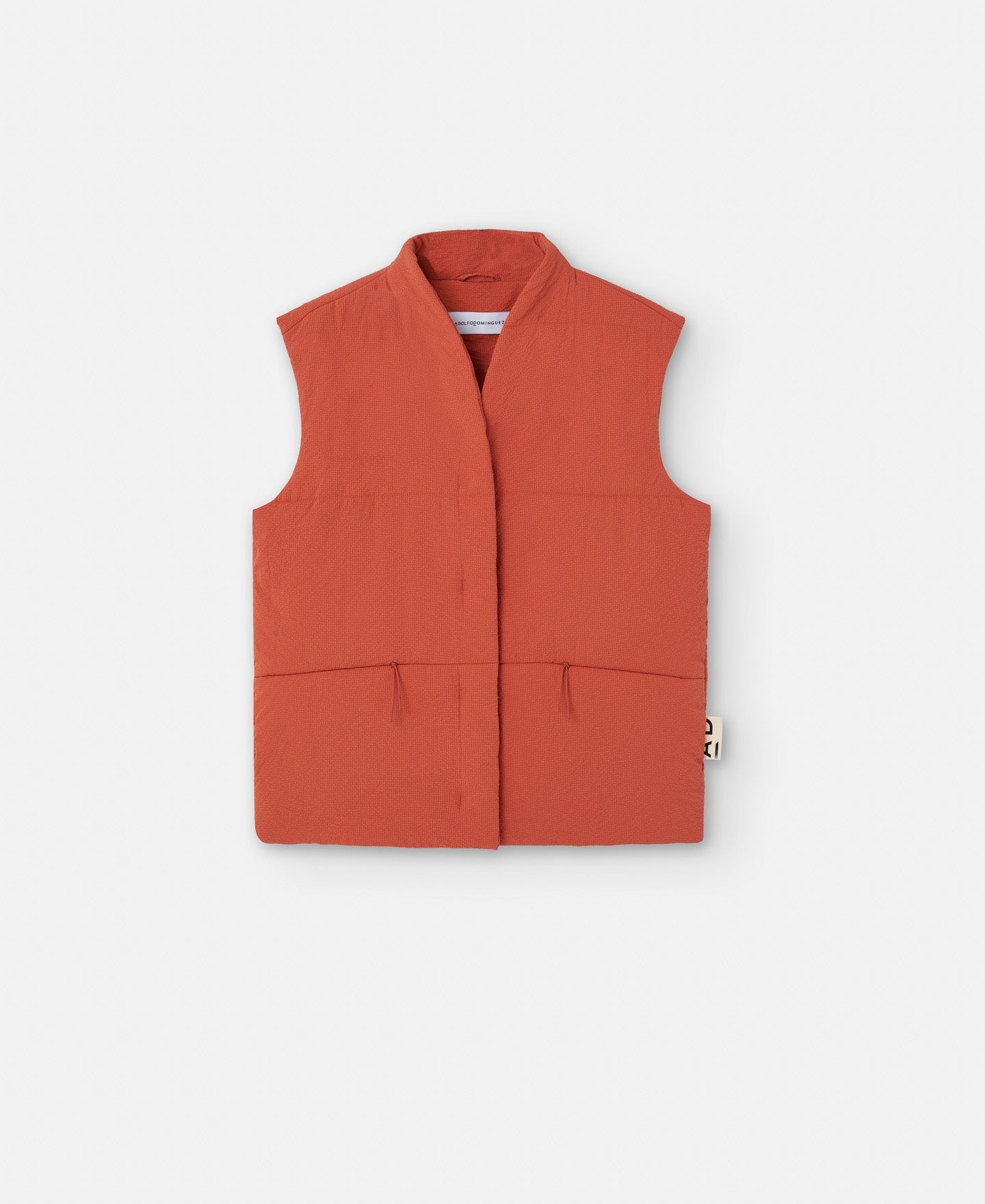 Salmon Polyester Padded Vest