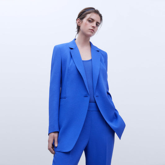 Navy Tailored Blazer