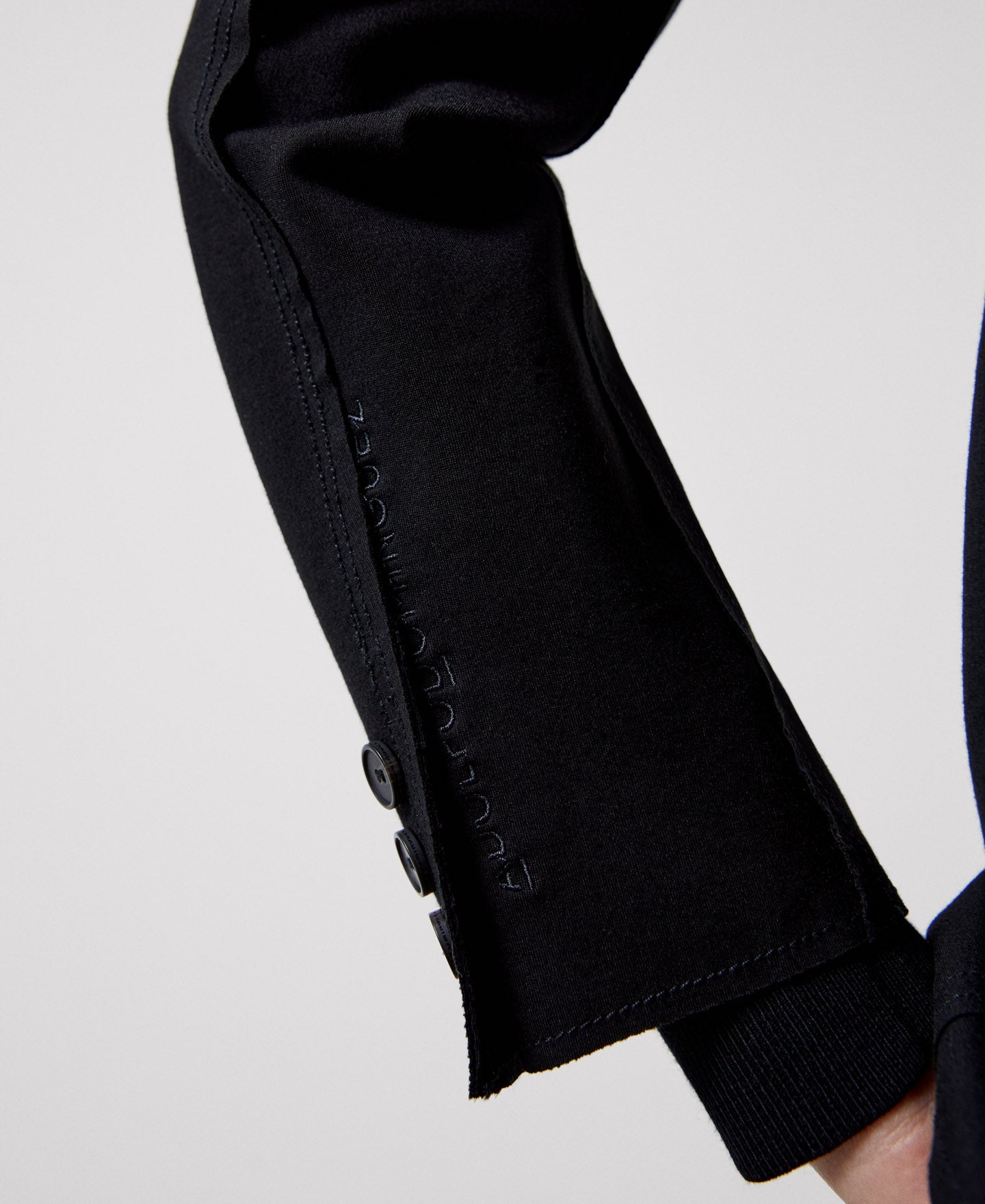 Black Responsible Viscose Knitted Blazer