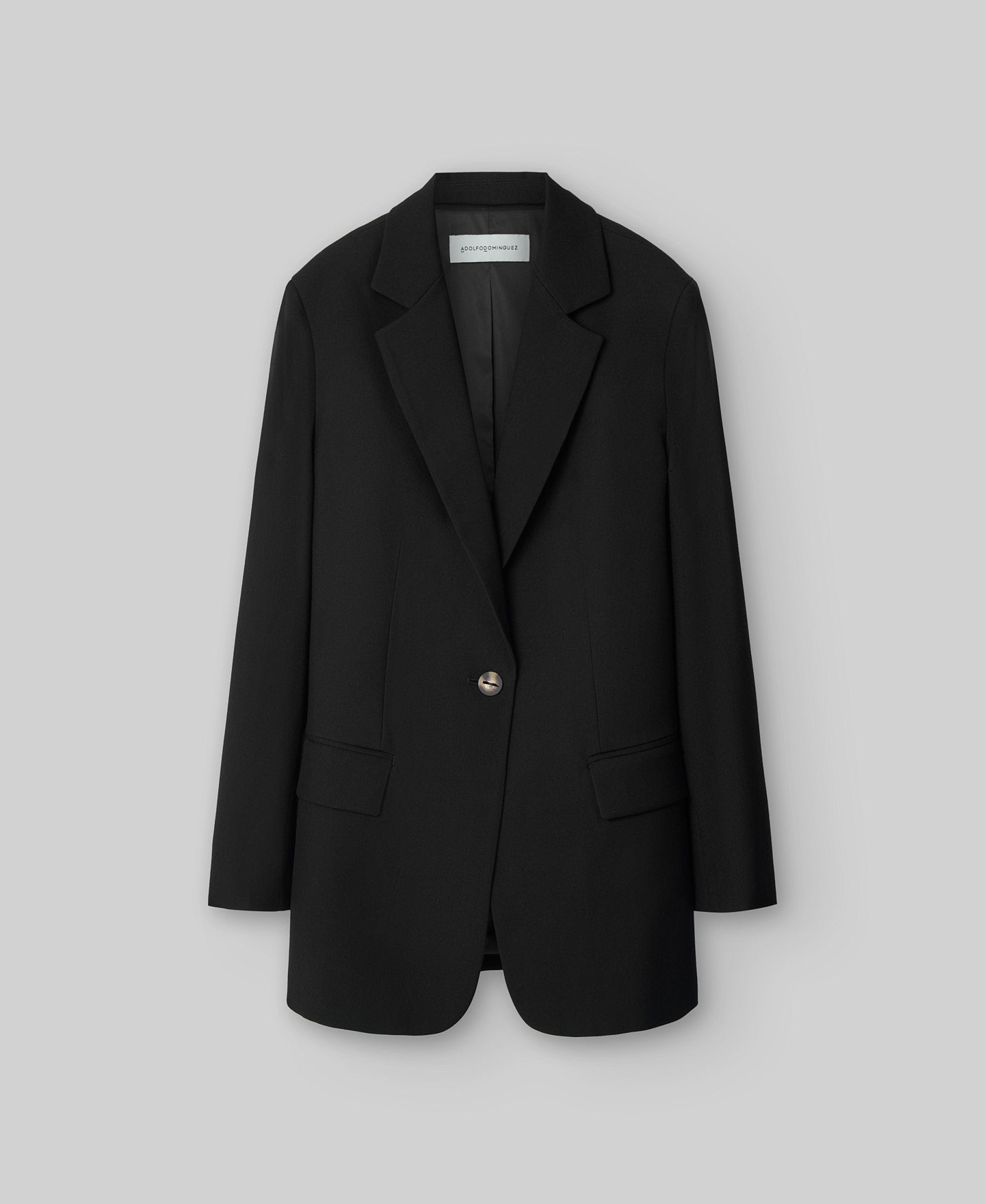 Tailored blazer woman in black