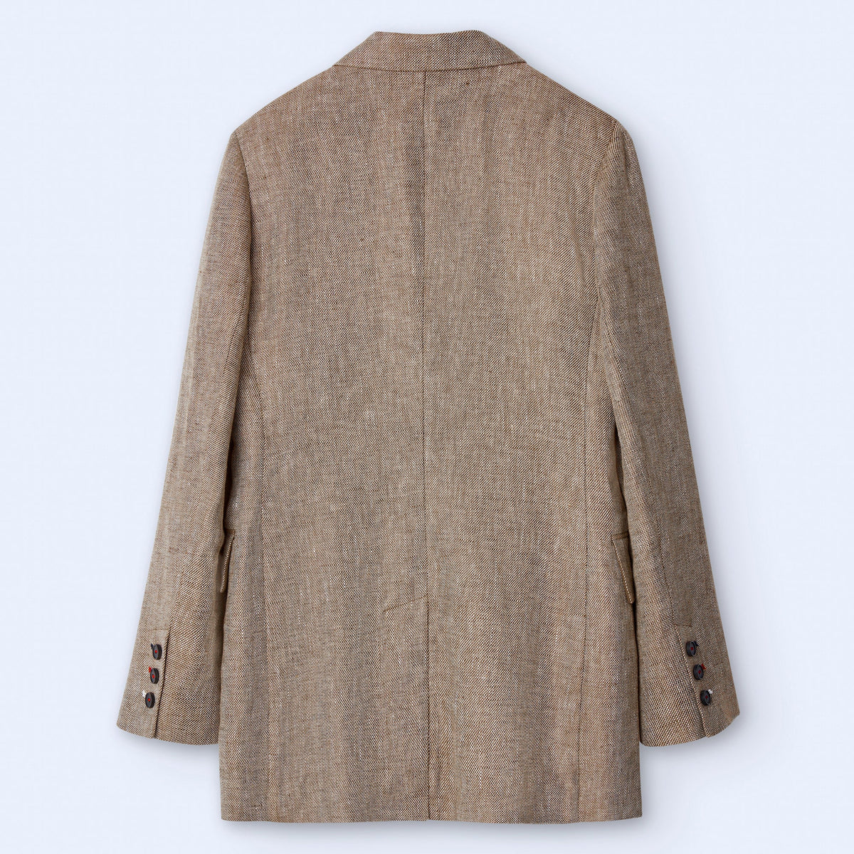 European Linen Structured Blazer