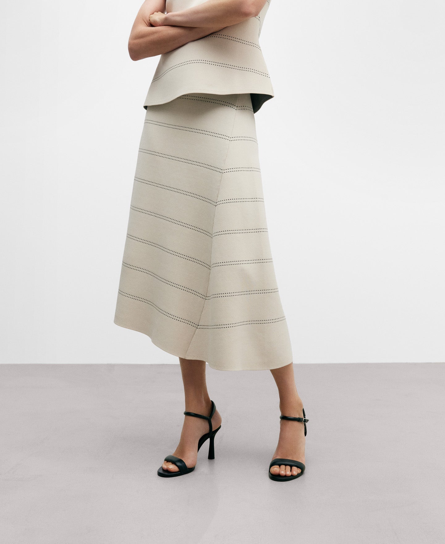 Godet Skirt Woman