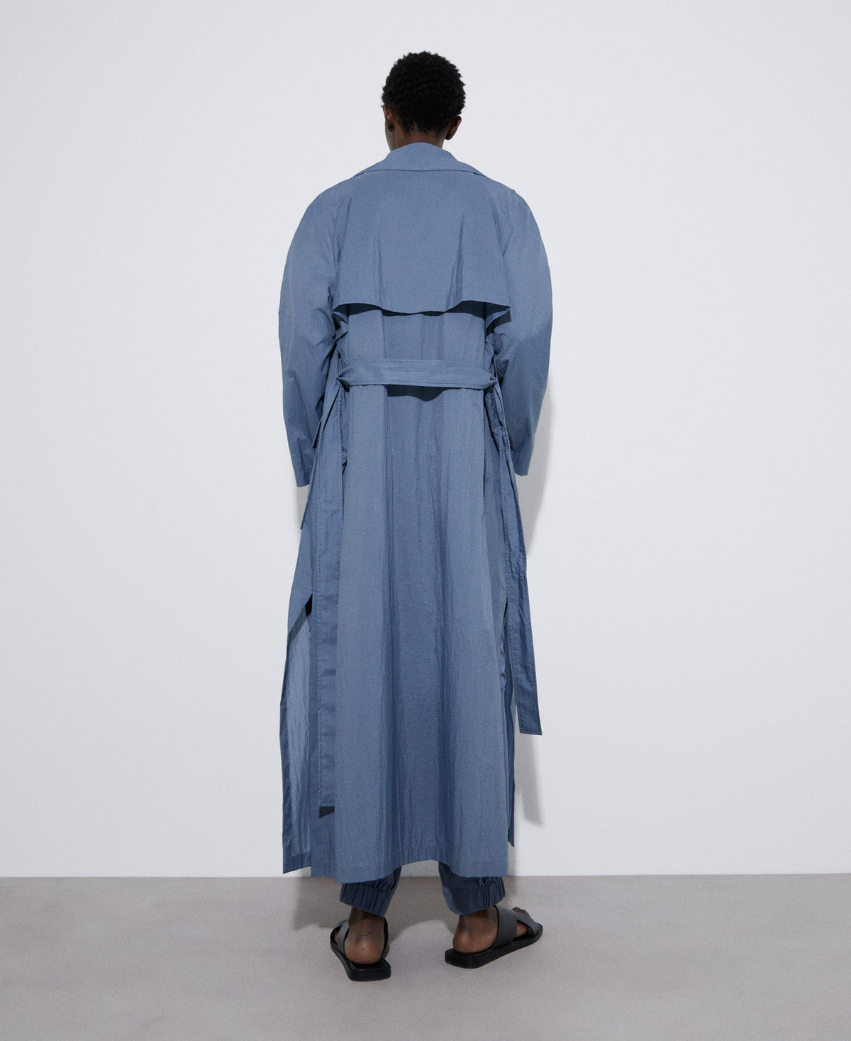 Blue/Grey Ultralight Nylon Mackintosh
