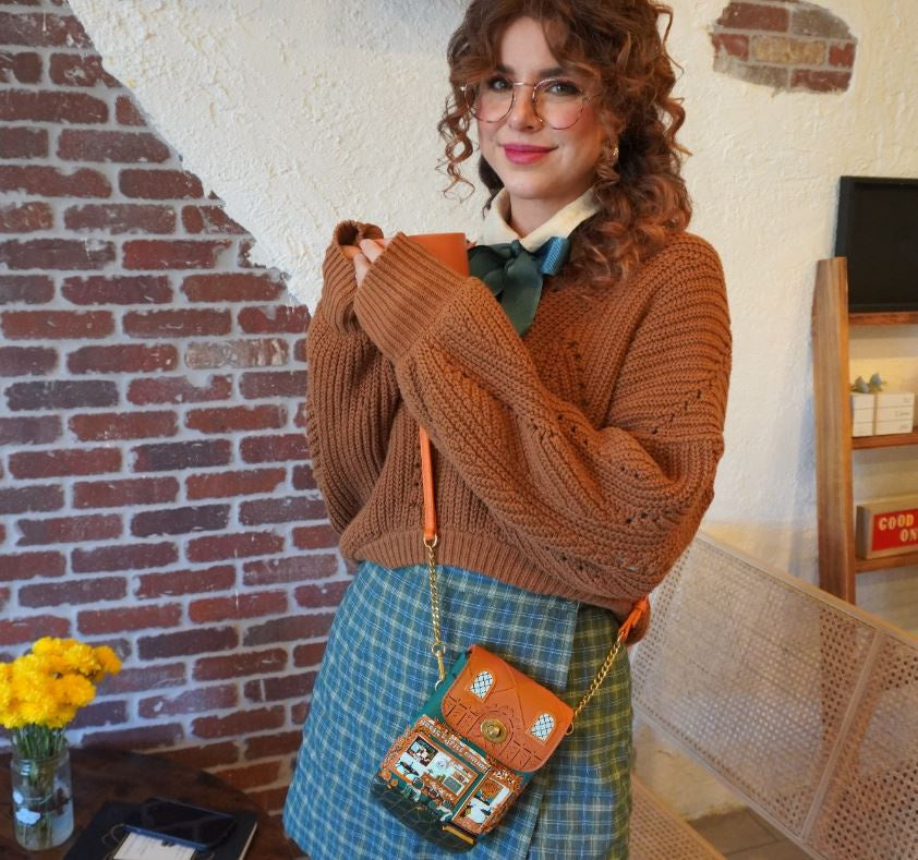 Sugar and Spice Coffee Shop Phone Pouch
