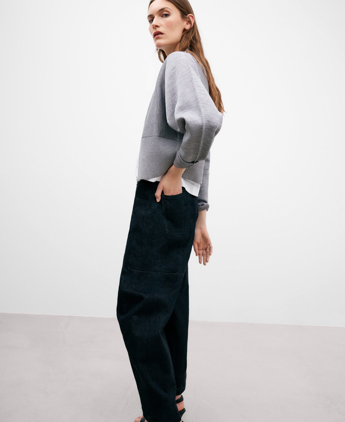 Women's Knitted Bomber Jacket