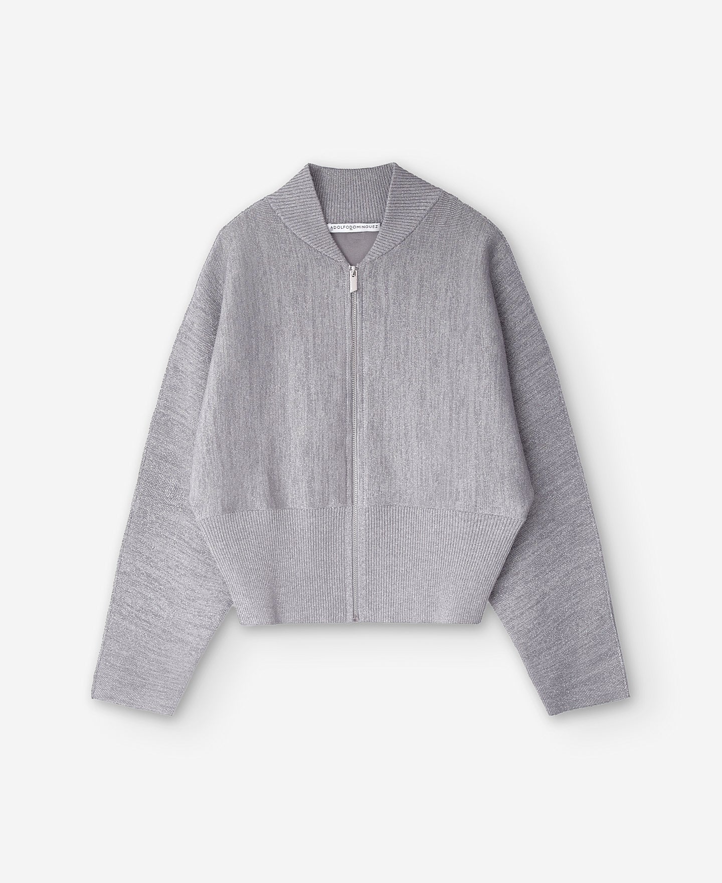 Women's Knitted Bomber Jacket