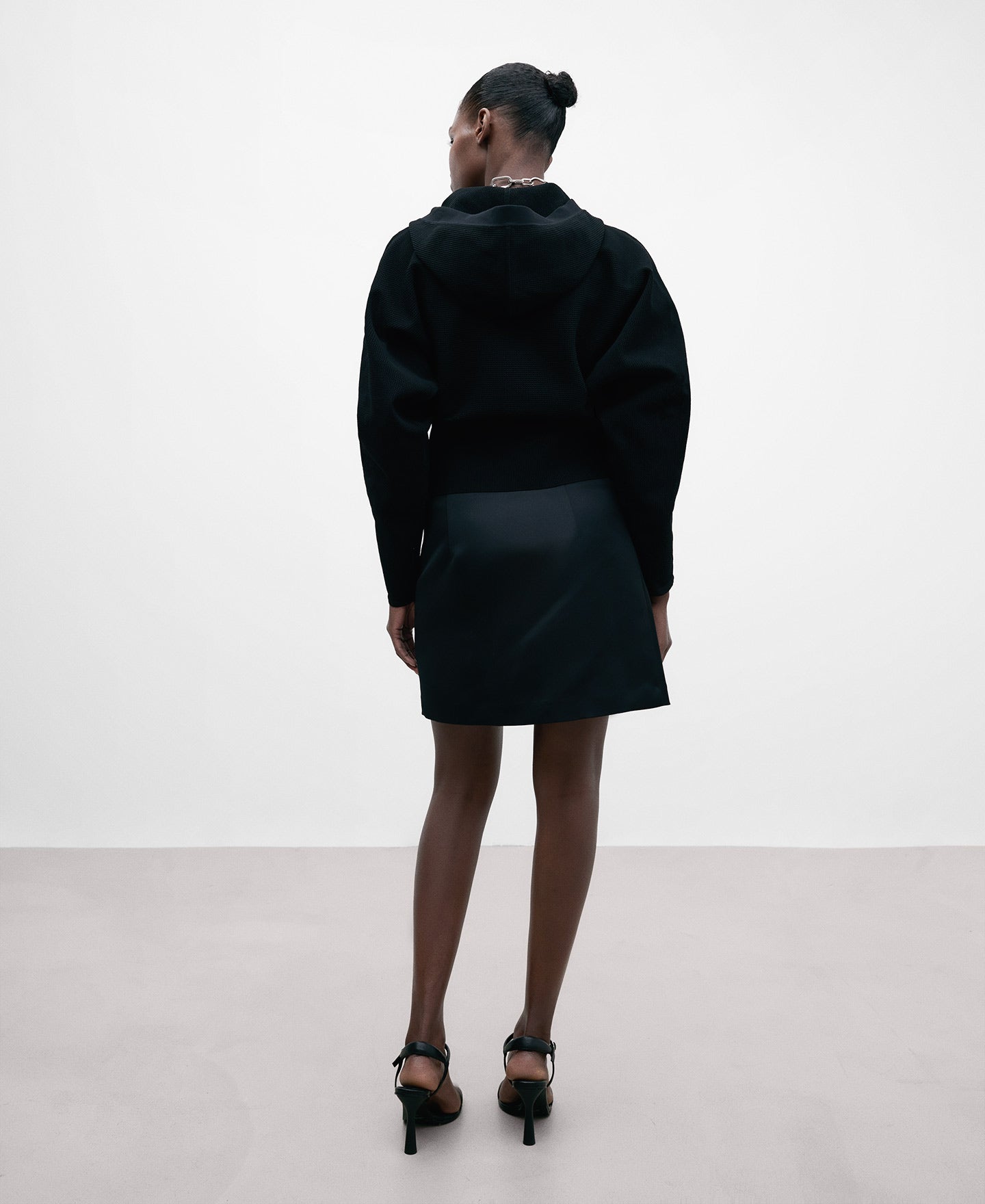 Knitted Recycled Polyester Hoodie