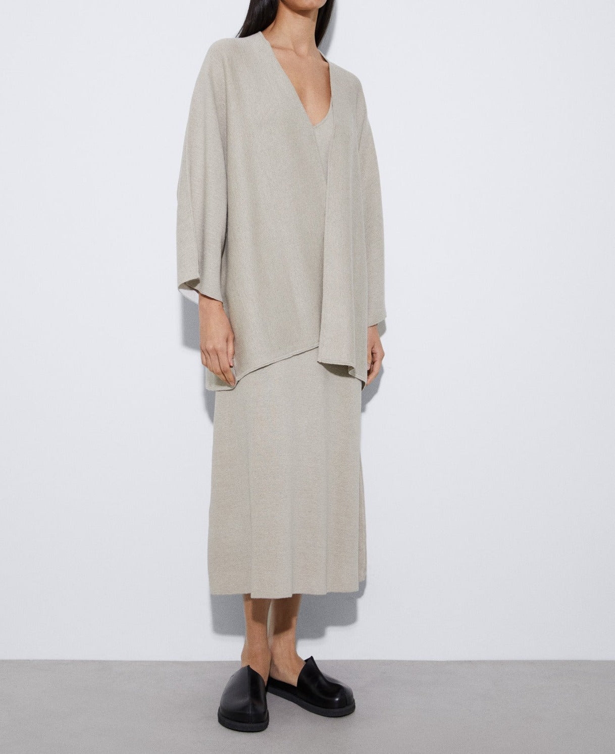 Stone/Ecru Japanese Sleeve Jacket