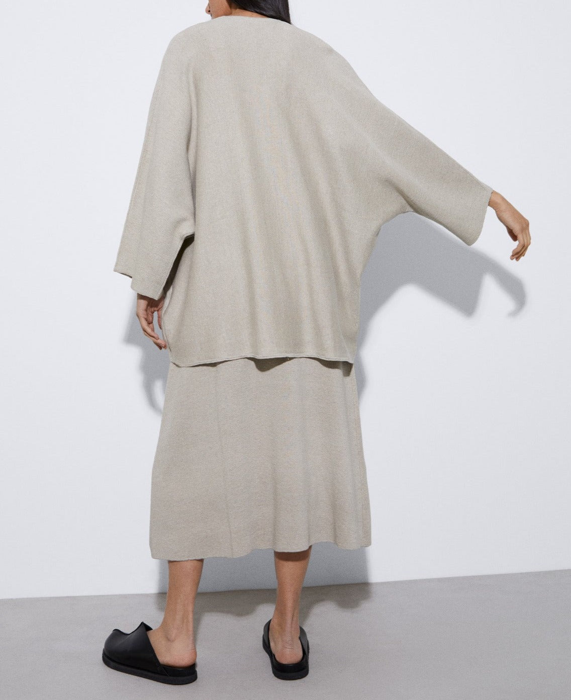 Stone/Ecru Japanese Sleeve Jacket