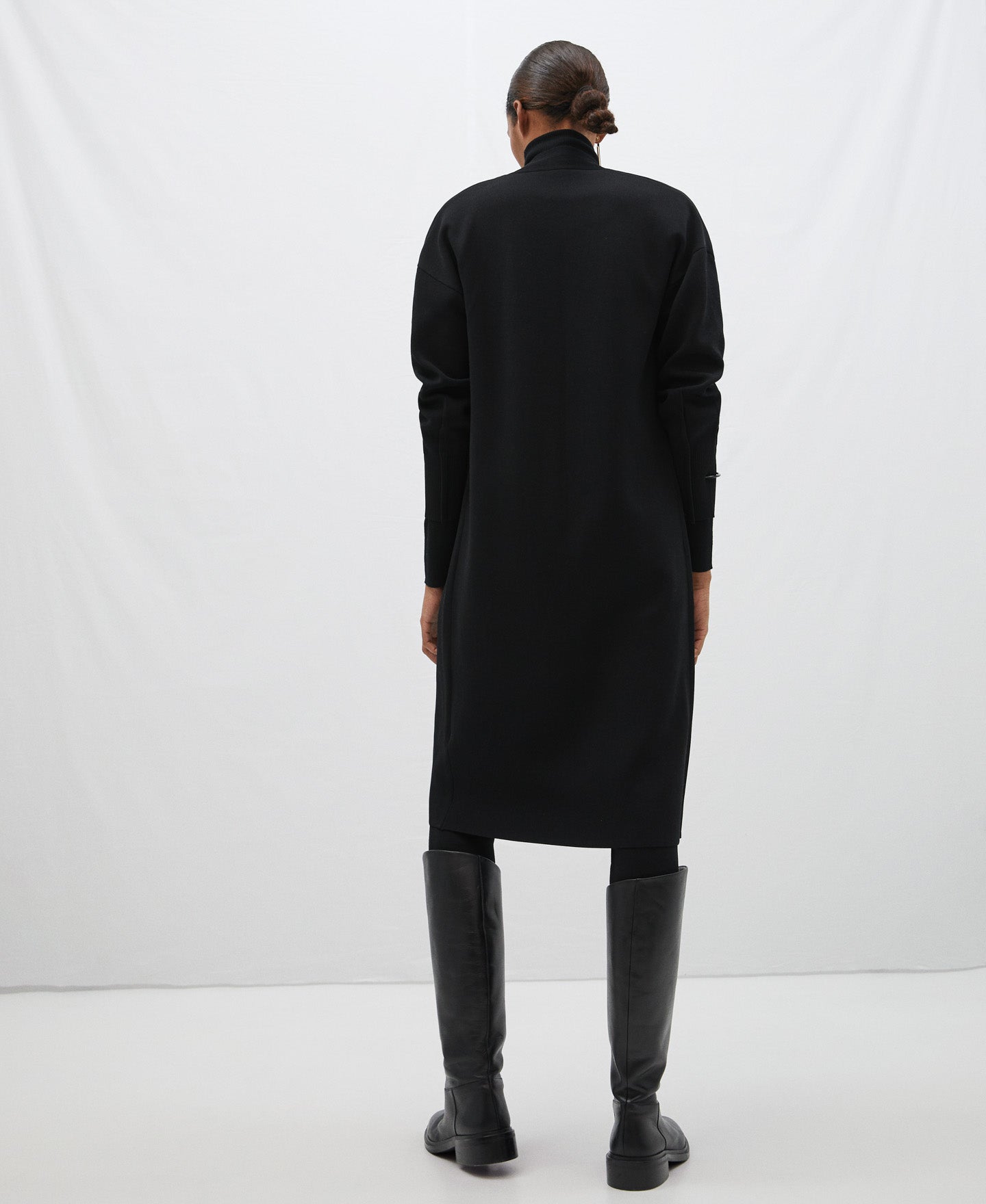 Black Cerrojillo Knitted Jacket
