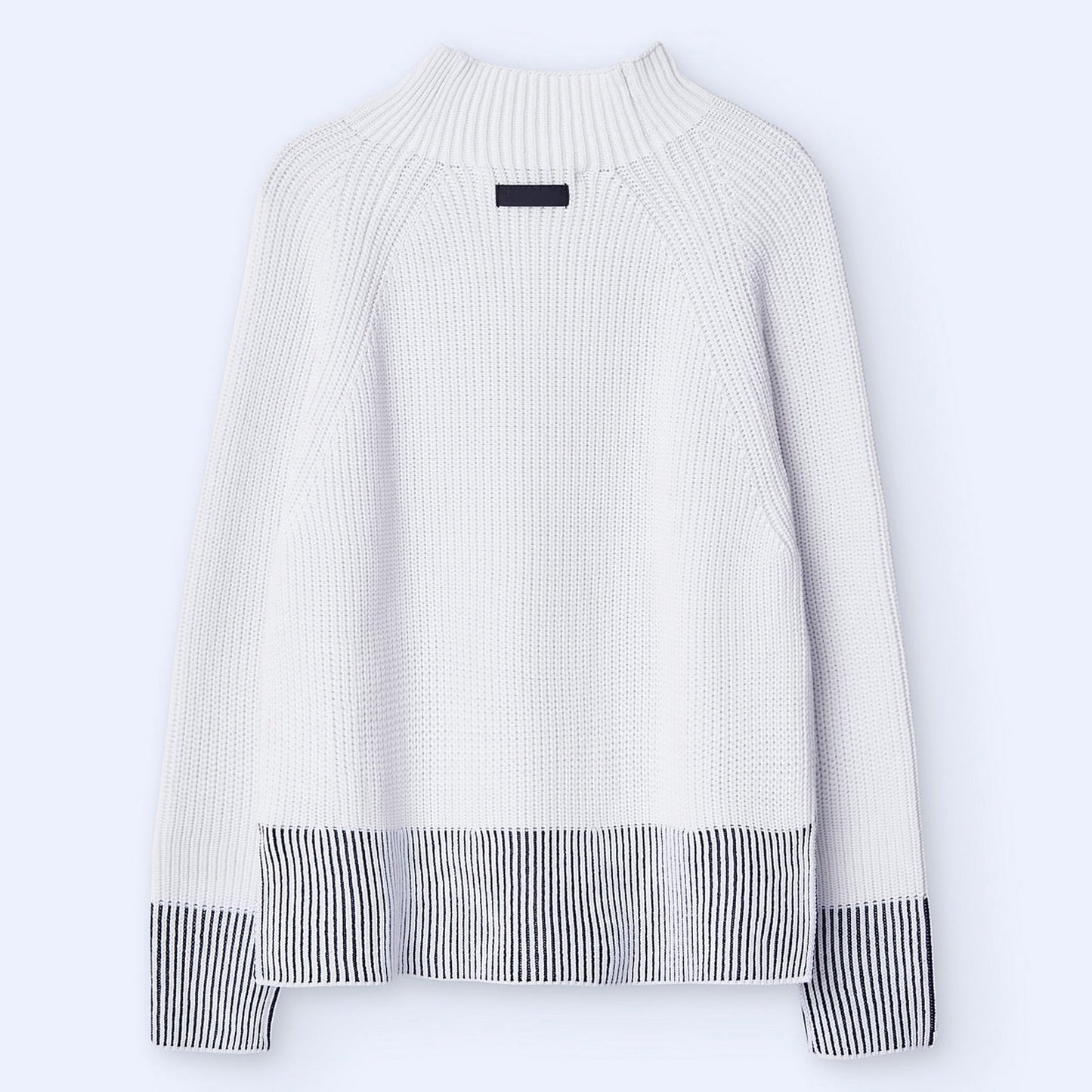 Perkins Collar Sweater - White
