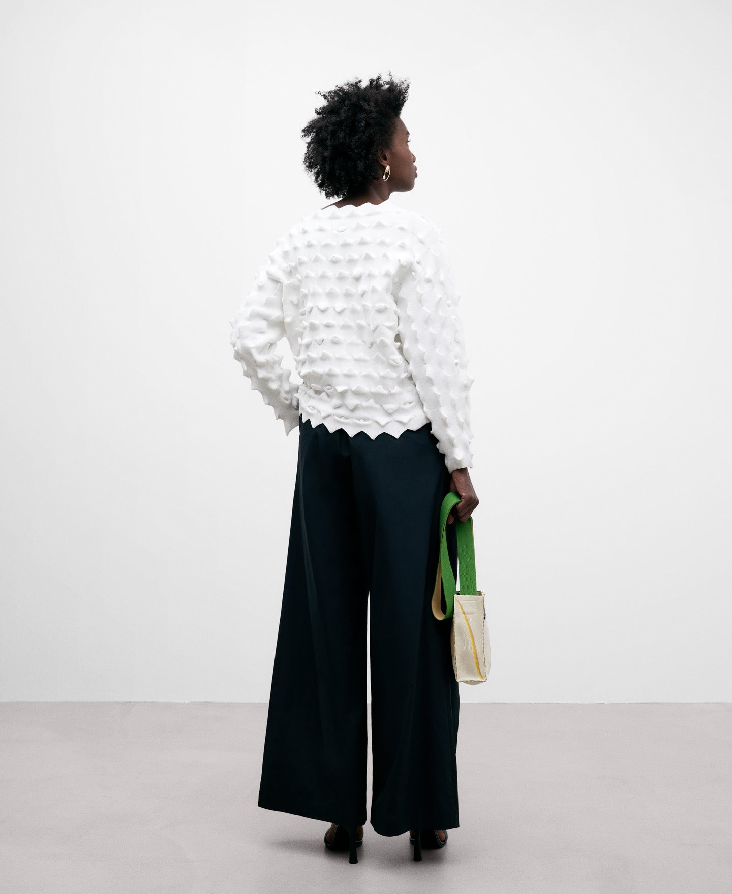 Japanese Sleeve 3D Effect Sweater