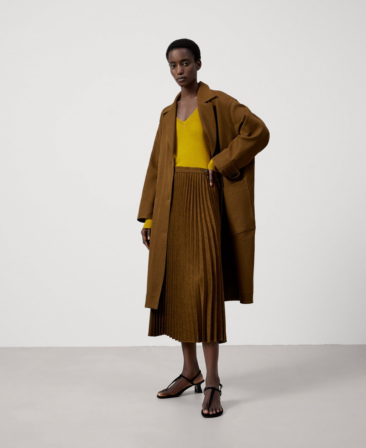 Mustard Merino Wool Sweater