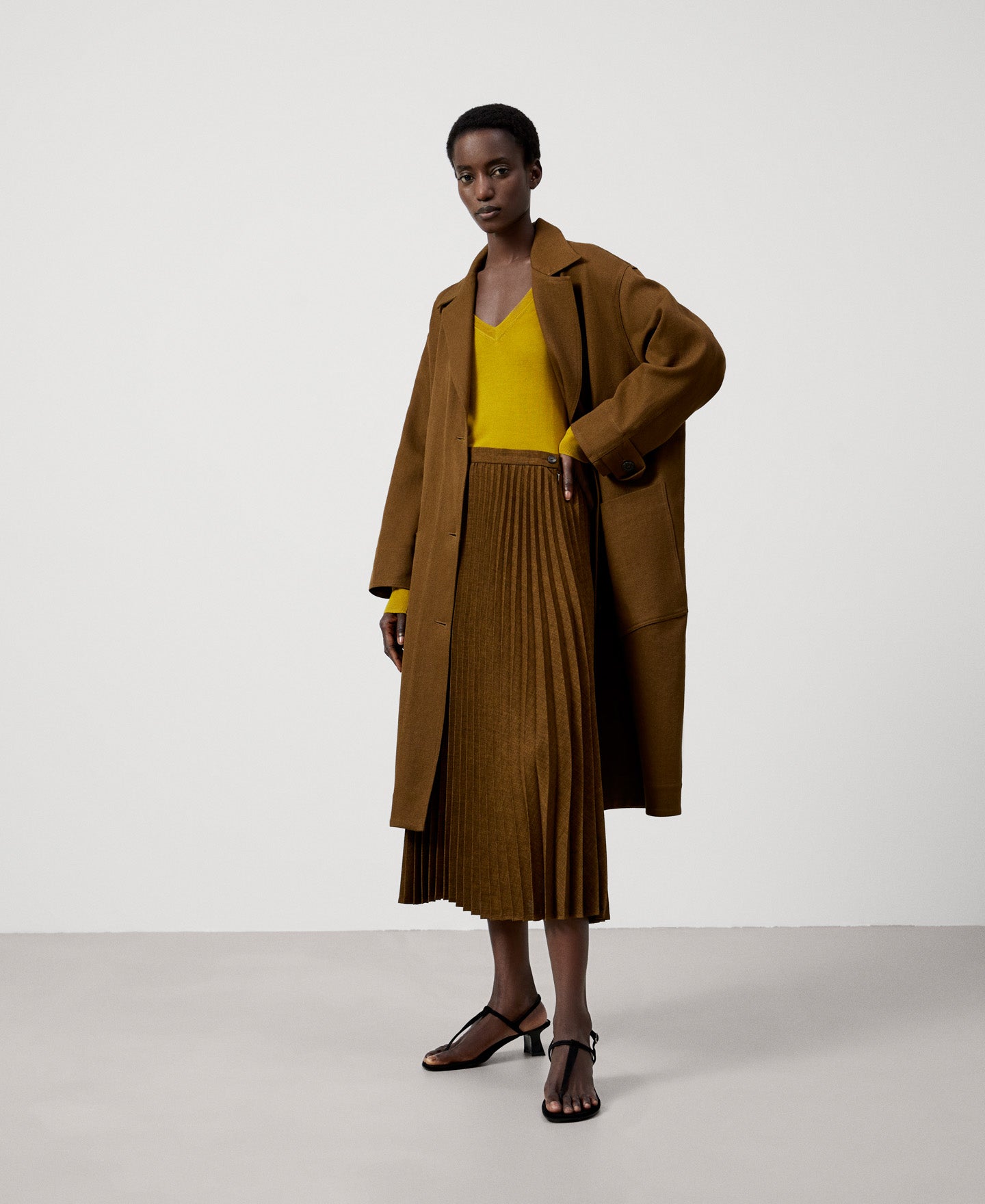 Mustard Merino Wool Sweater