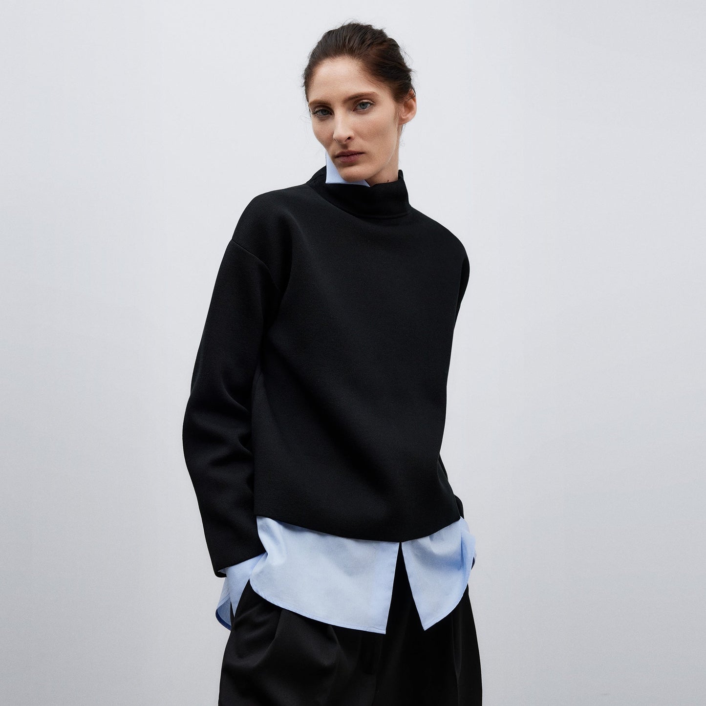 Turtleneck Black Sweater