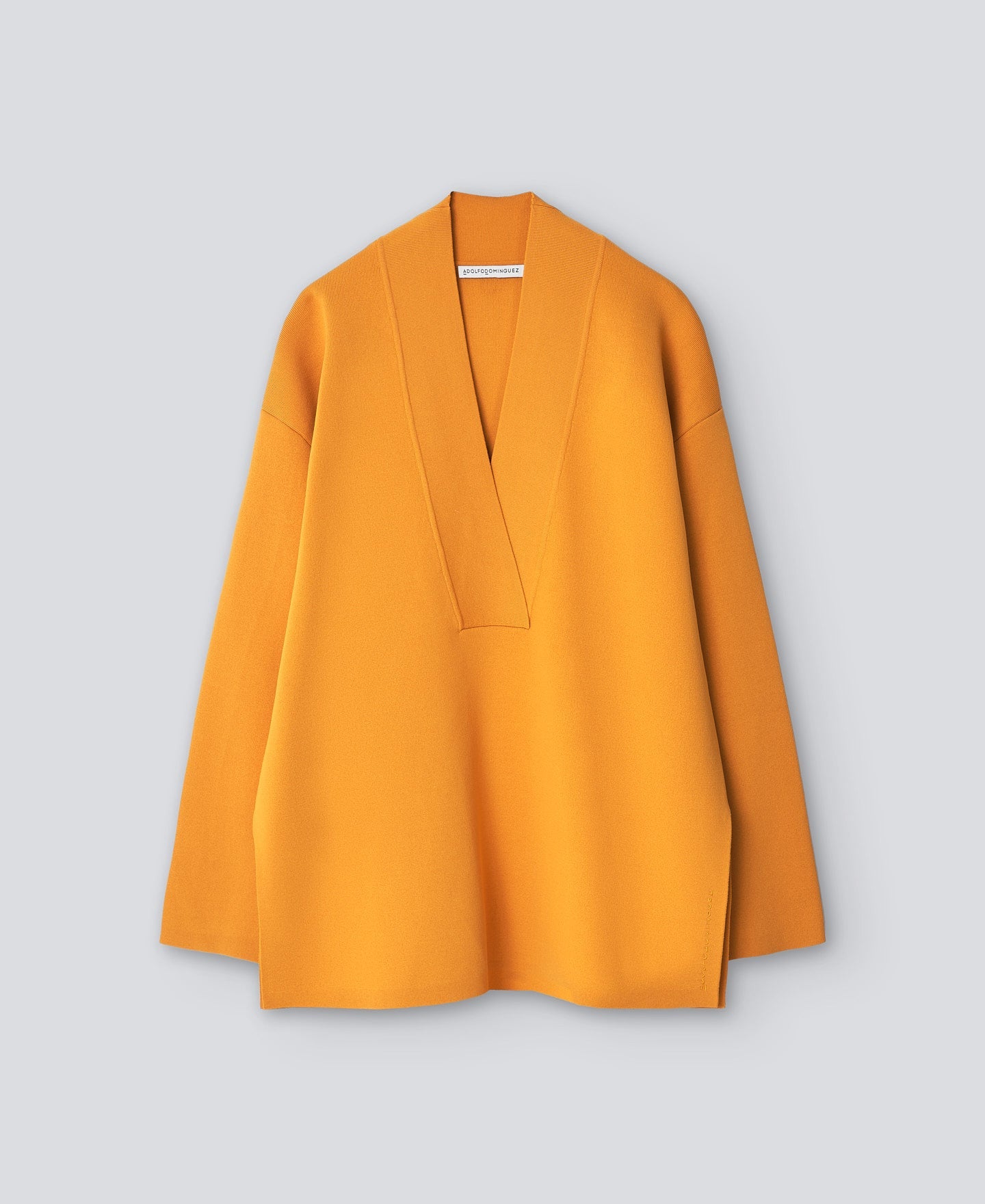 Yellow V-Neck Sweater