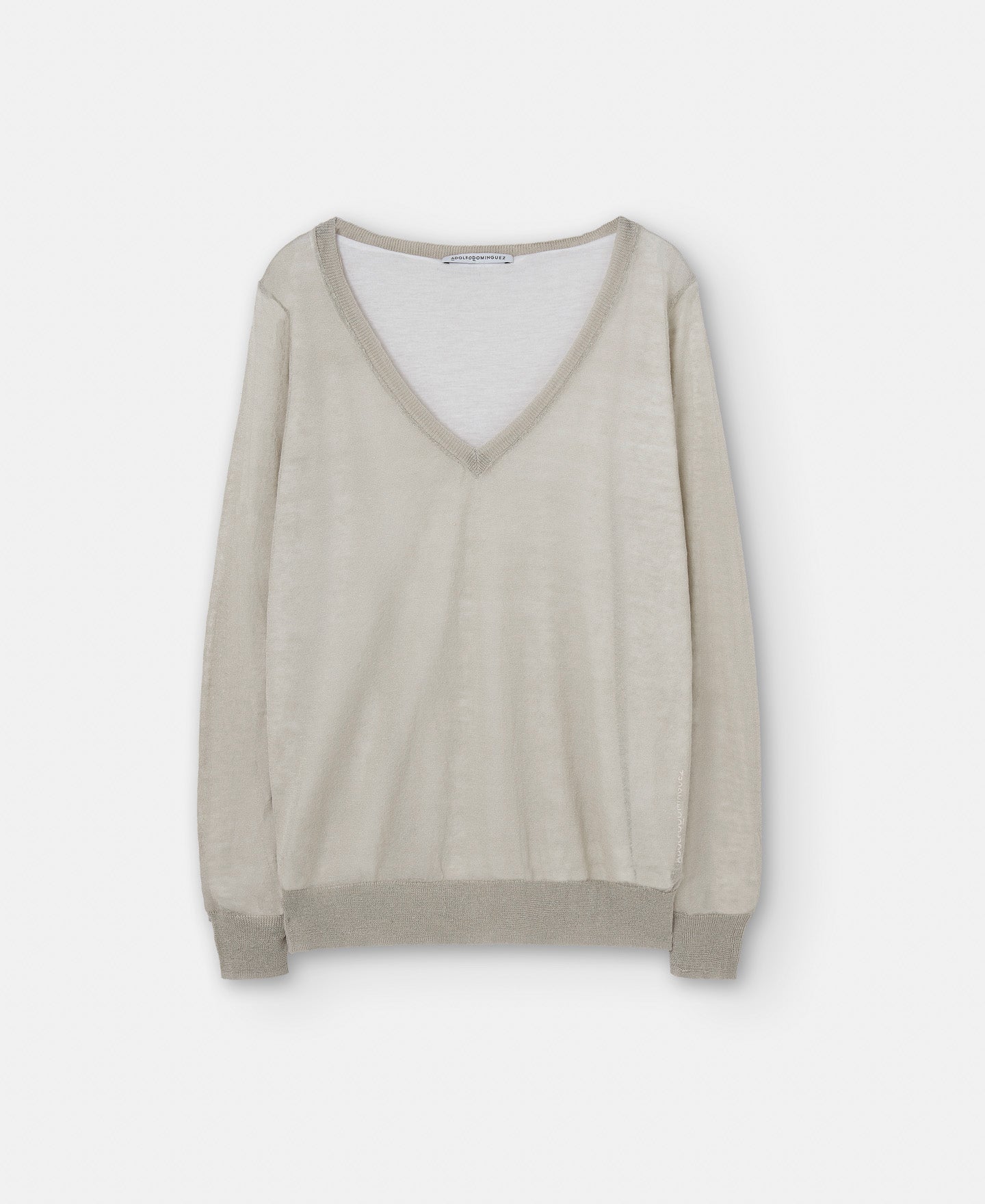 Sand Fine Linen Sweater