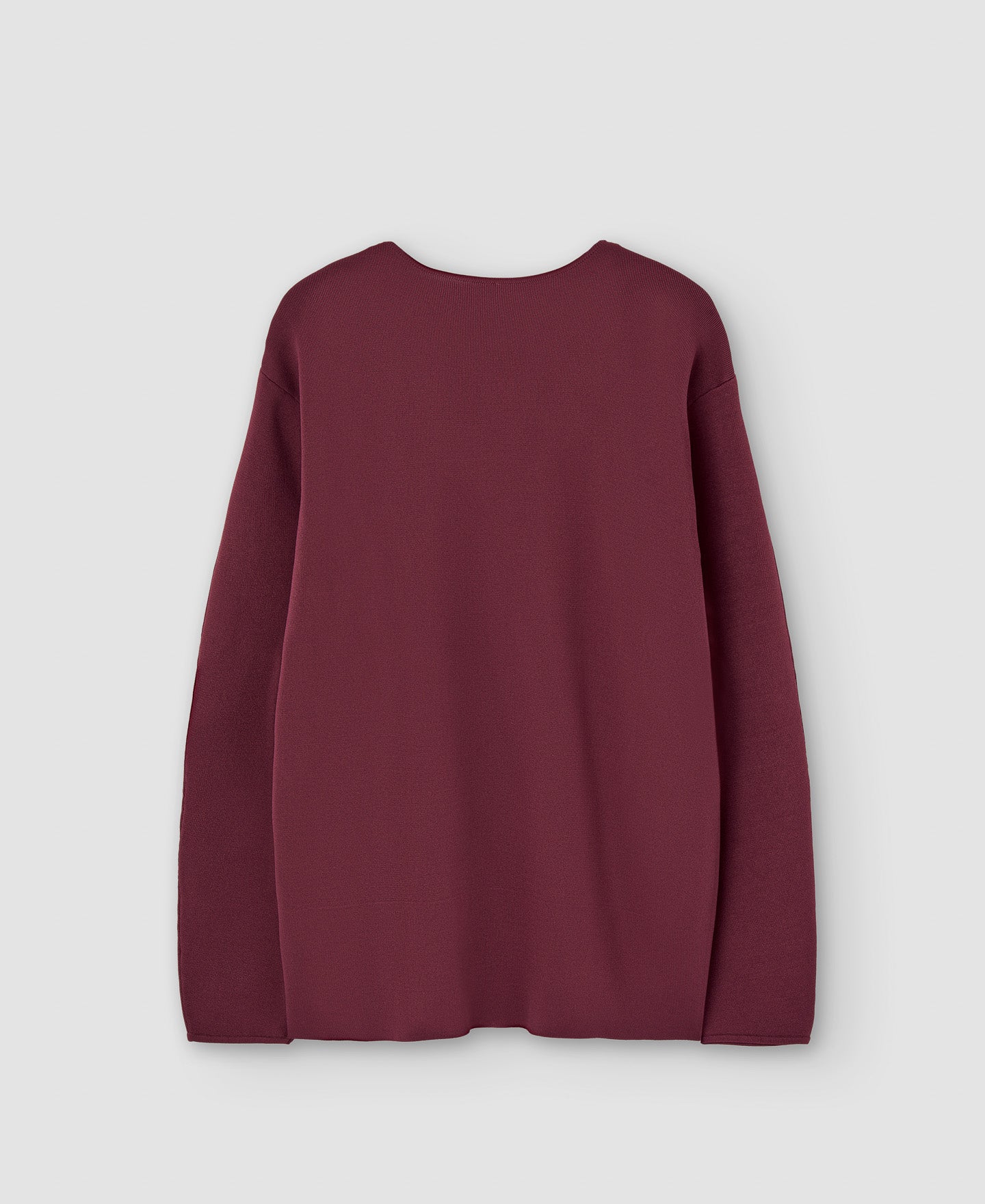 Makeup V-Neck Mohair Sweater