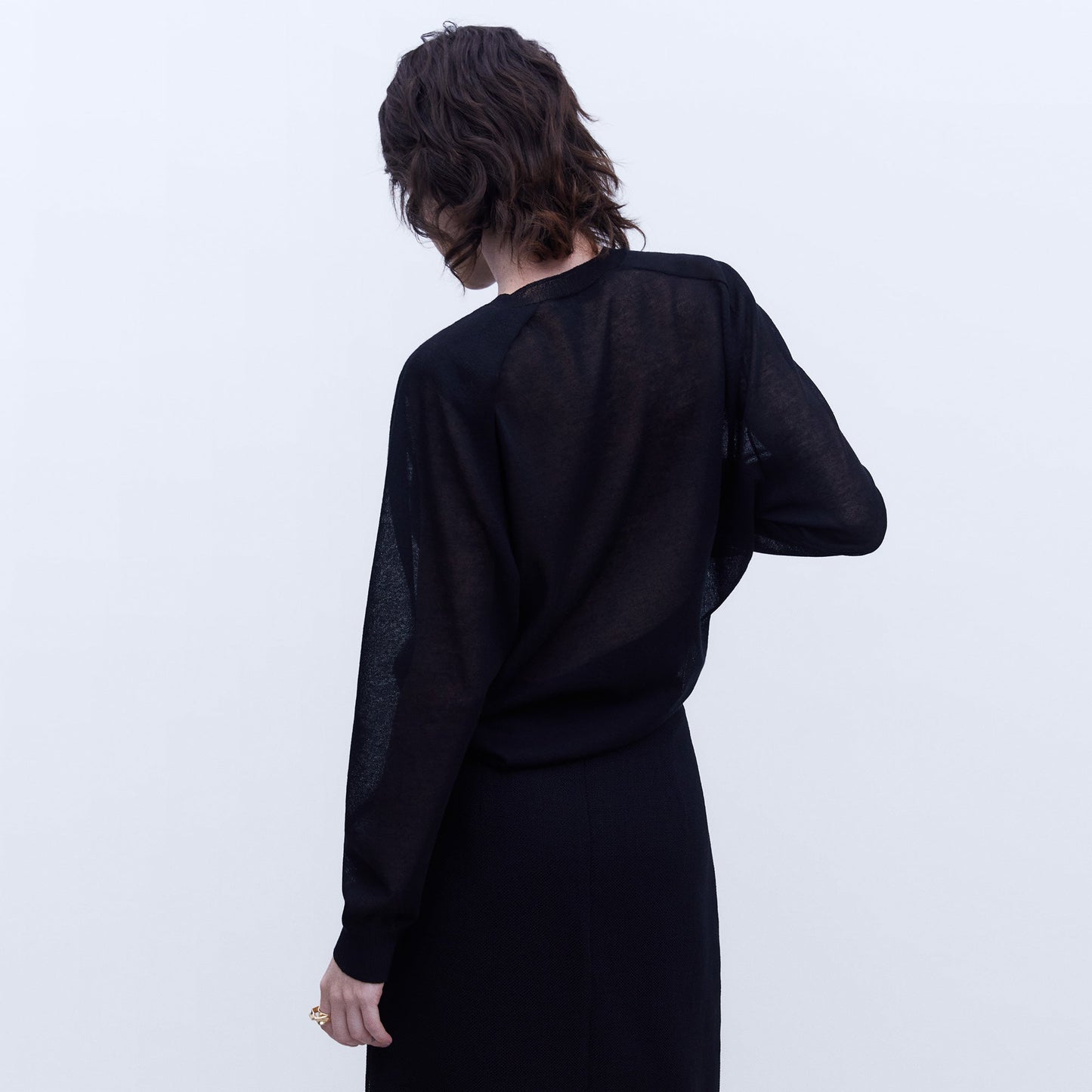 Viscose Raglan Sleeve Sweater