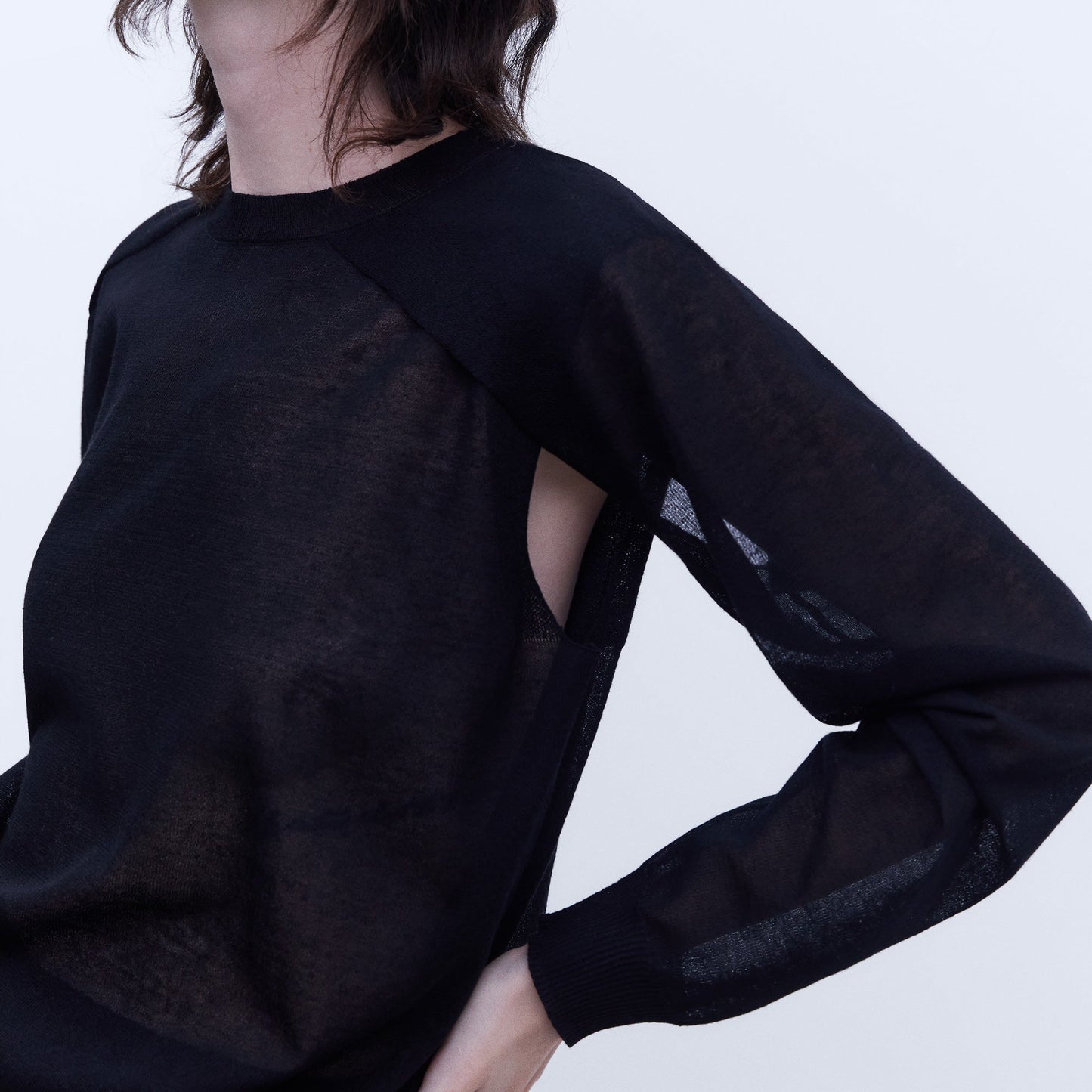Viscose Raglan Sleeve Sweater