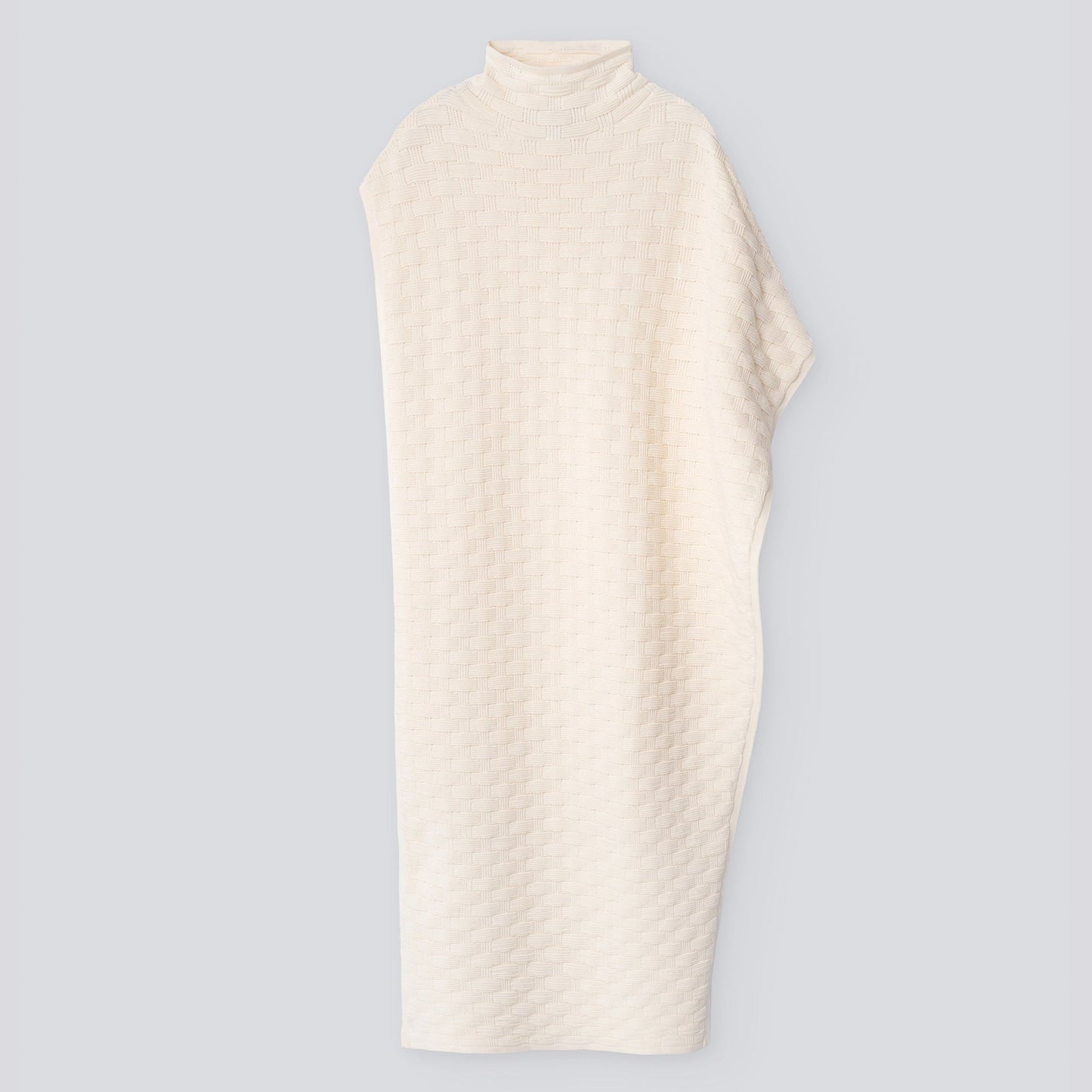 Light Cream Cotton Basket Weave Cape