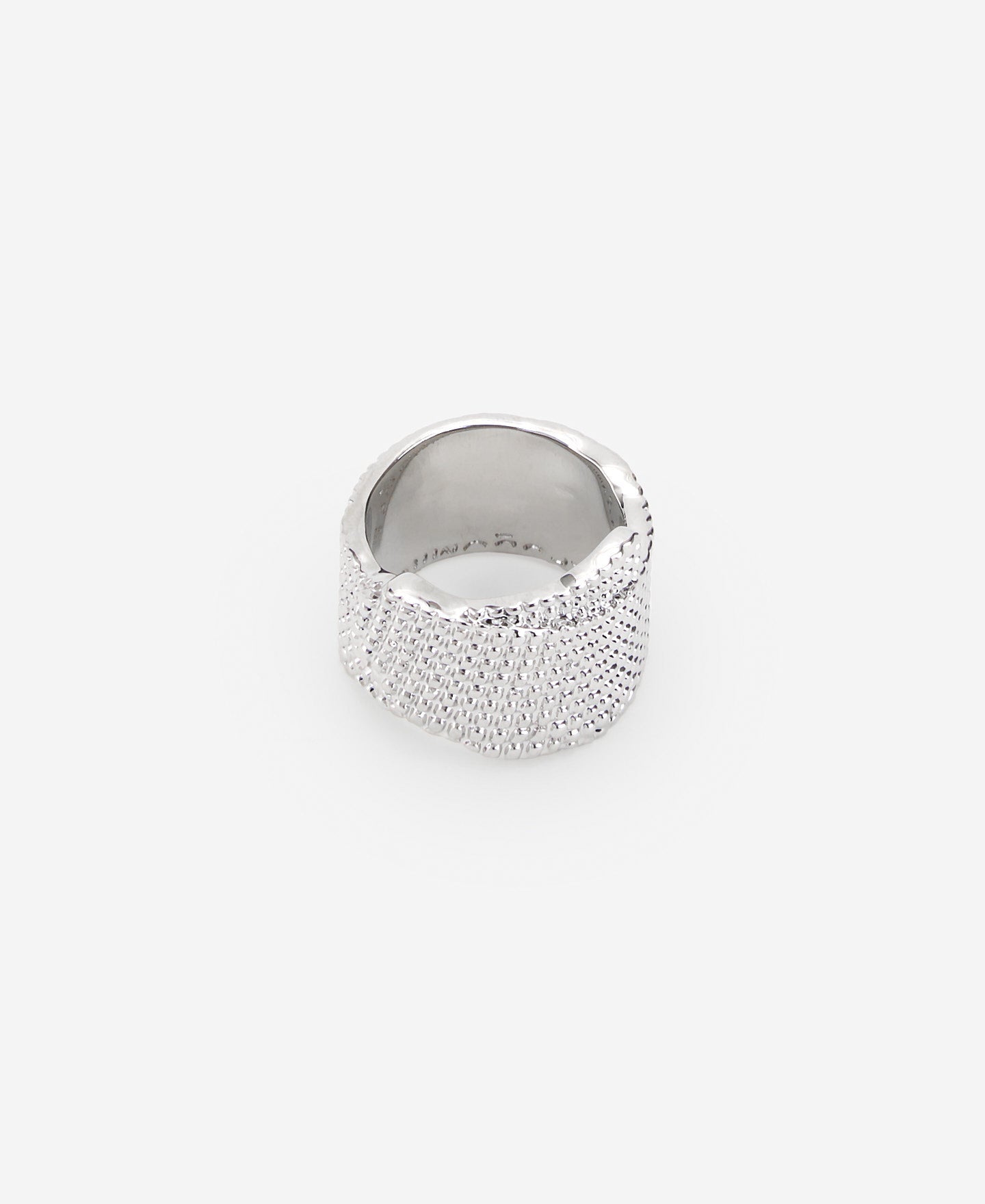 Garza Motiv Silver Ring