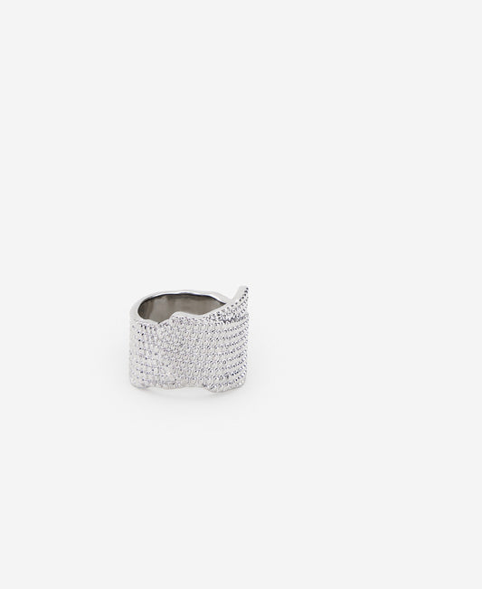 Garza Motiv Silver Ring