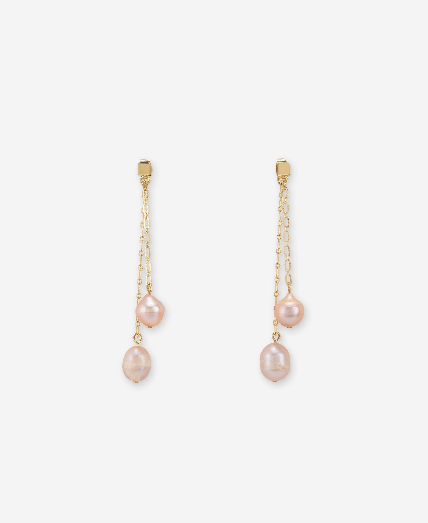 Natural Pearl Chain Pendant Woman