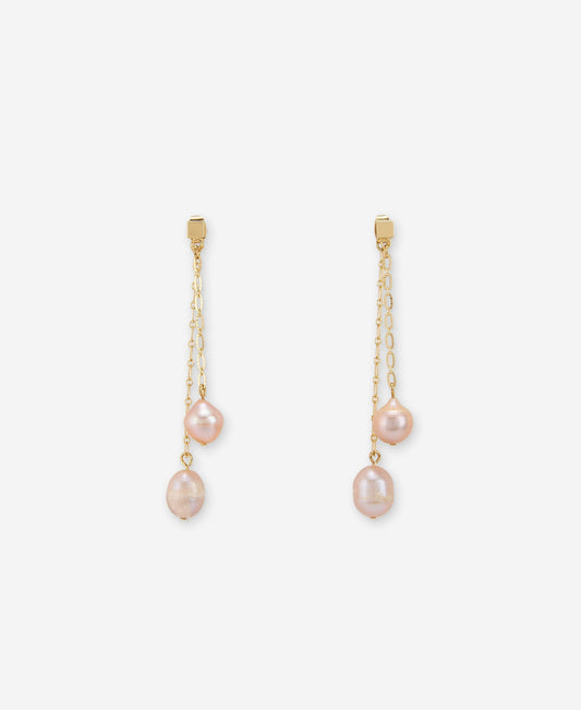 Natural Pearl Chain Pendant Woman