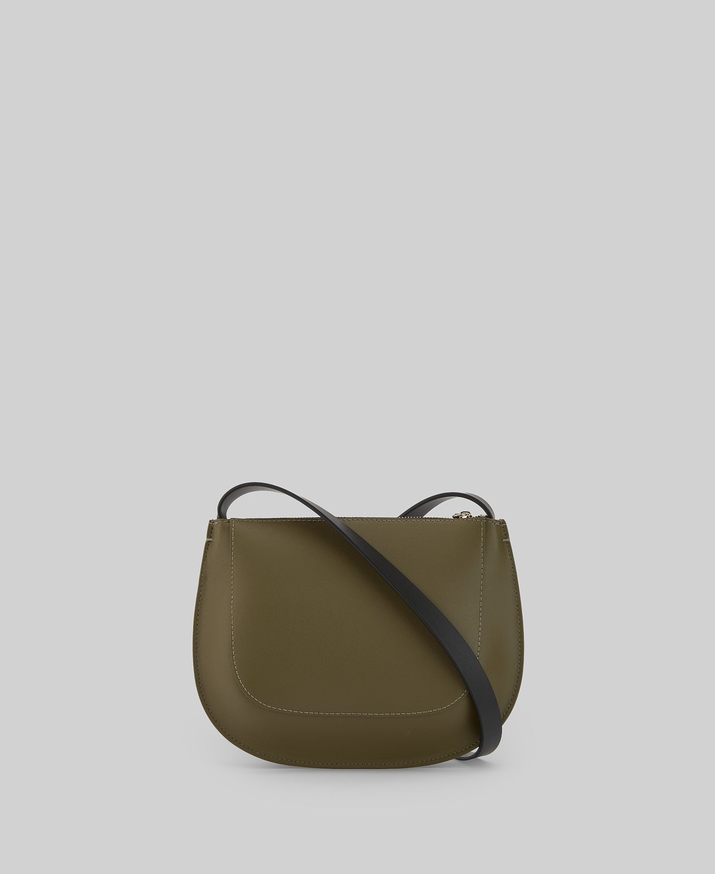 Tricolor leather crossbody bag woman in multicolor3