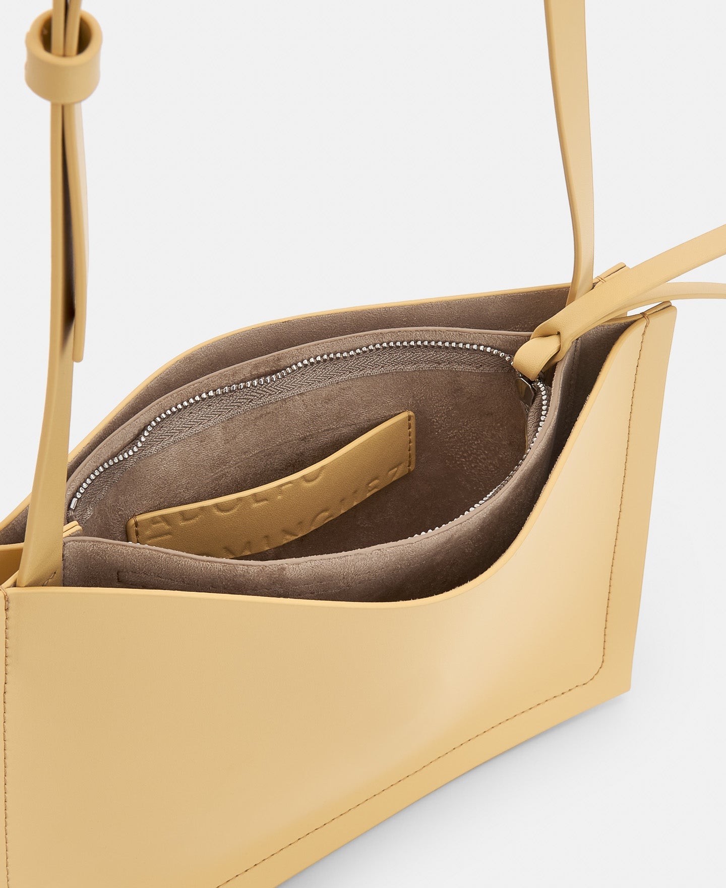 Responsible Vachetta Shoulder Strap In Yellow