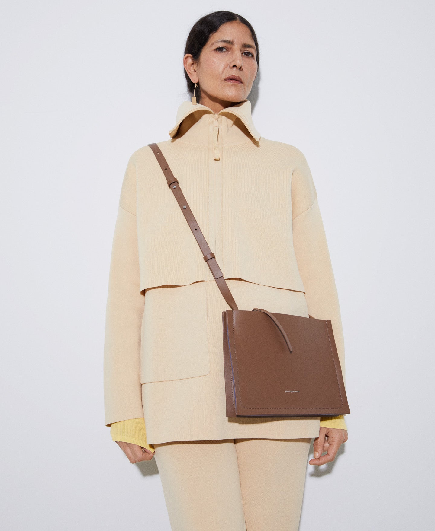 Brown Responsible Leather Shoulder Strap