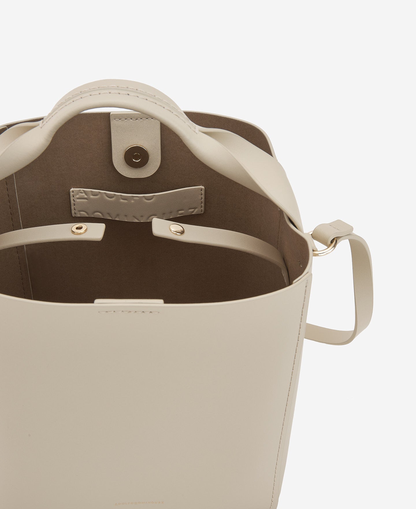 Responsible Leather Beige Hobo Bag