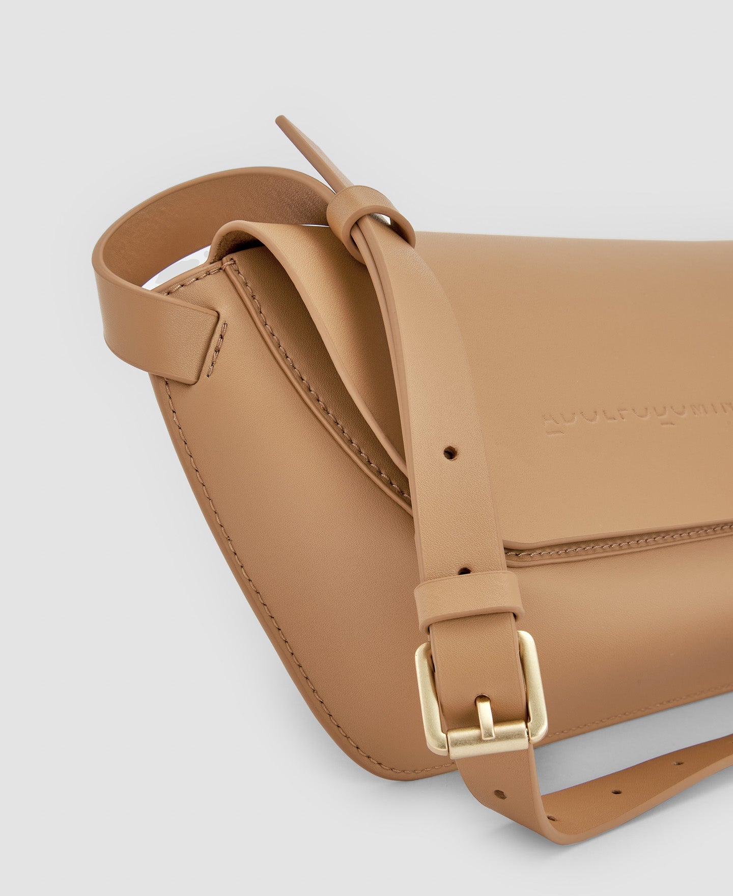 Camel Vachetta Belt Bag