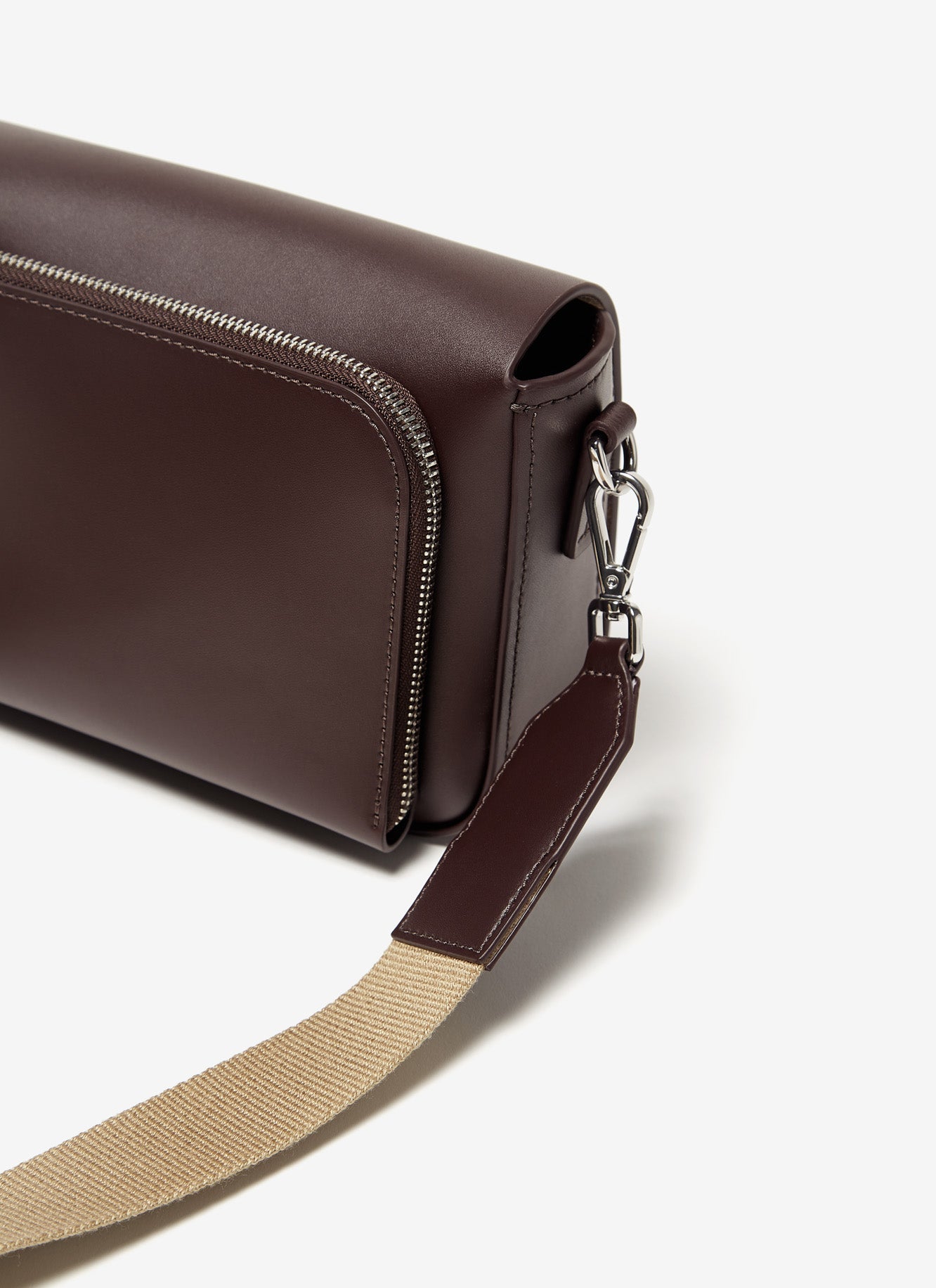 Brown Vachetta Leather Crossbody Bag