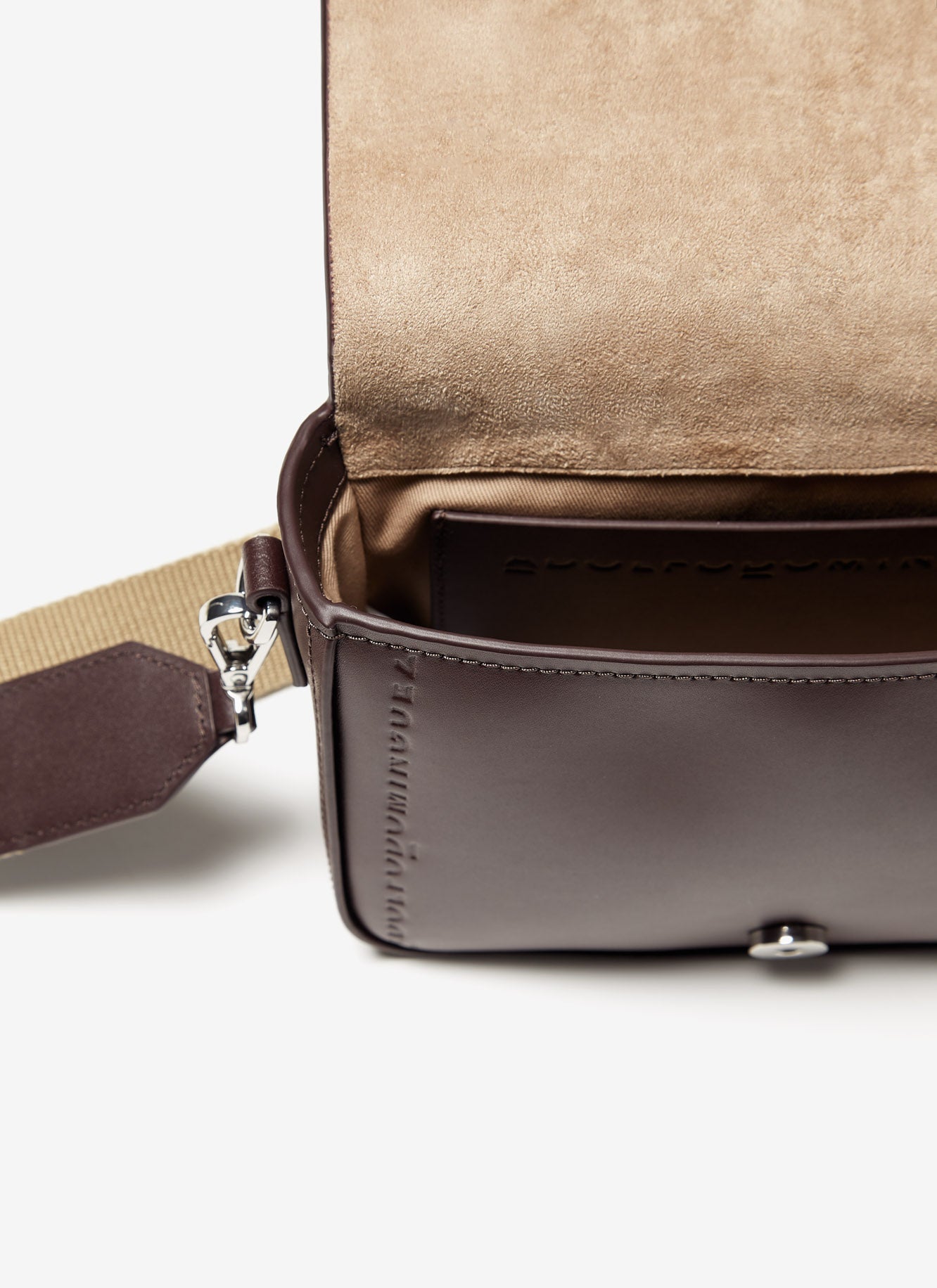 Brown Vachetta Leather Crossbody Bag