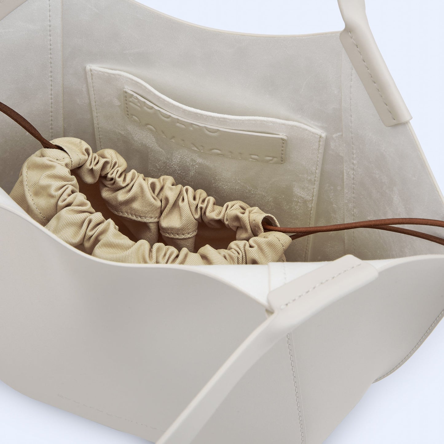 Ecru Vachetta Mini Shopper Bag