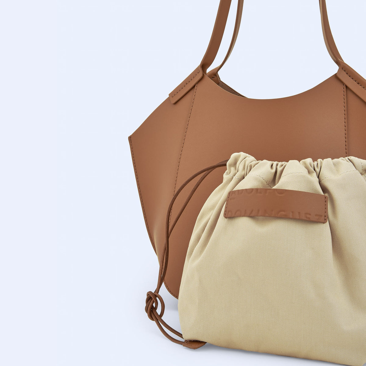 Buff Vachetta Leather Mini Shopper