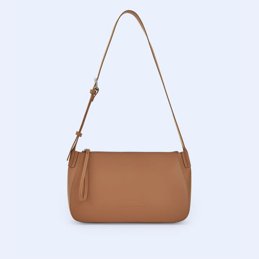 Buff Vachetta Leather Shoulder Bag