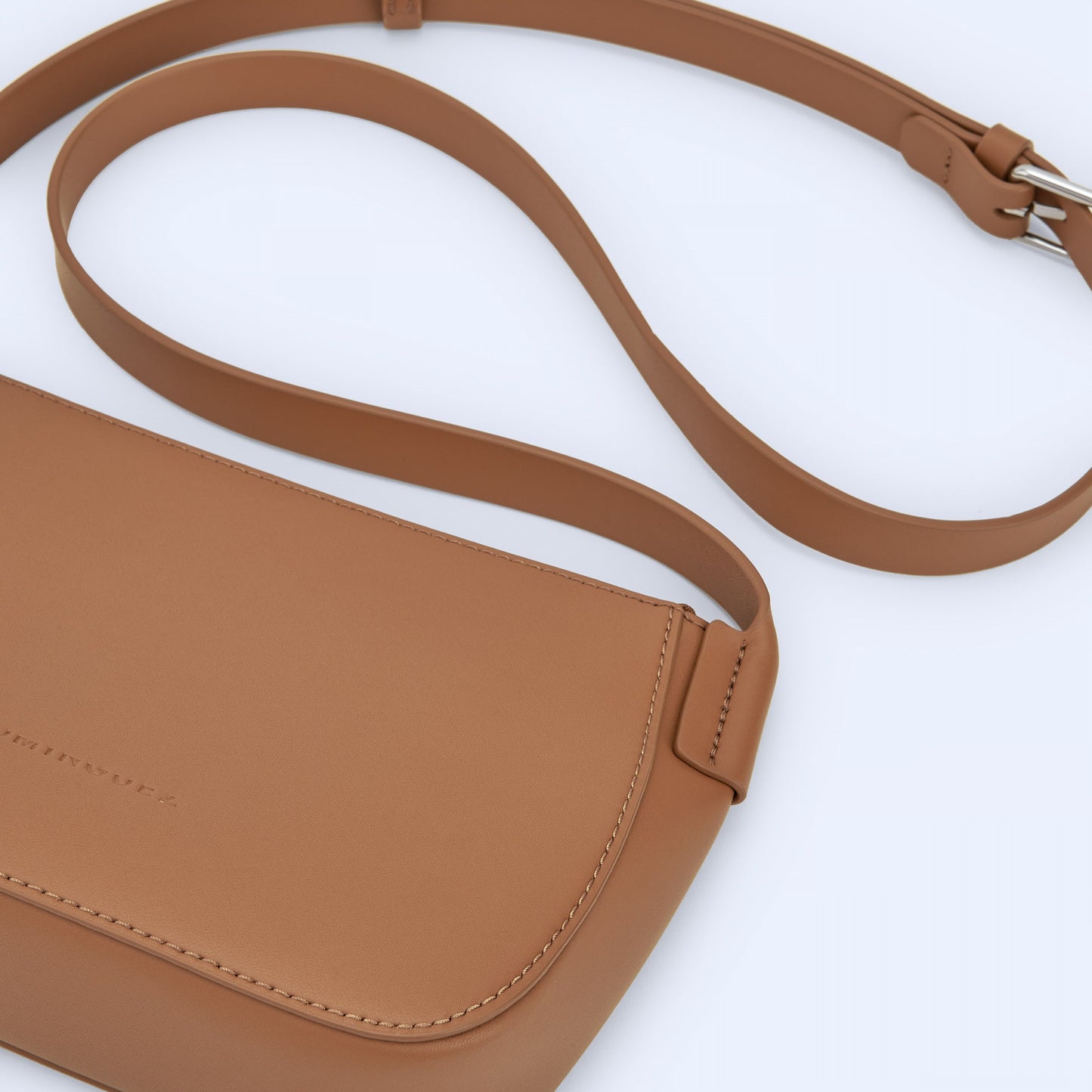 Buff Small Leather Shoulder Bag