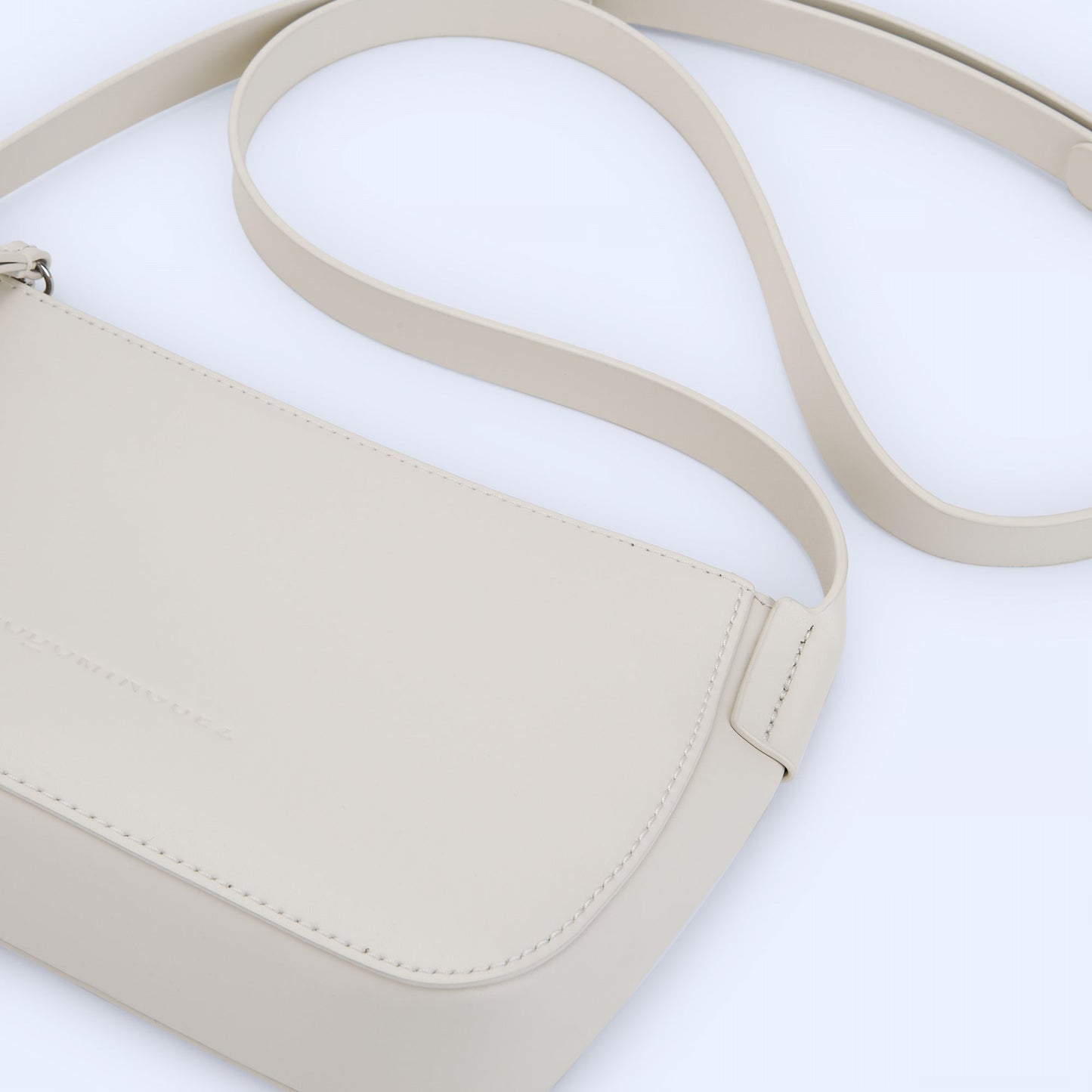 Ecru Vachetta Leather Shoulder Bag