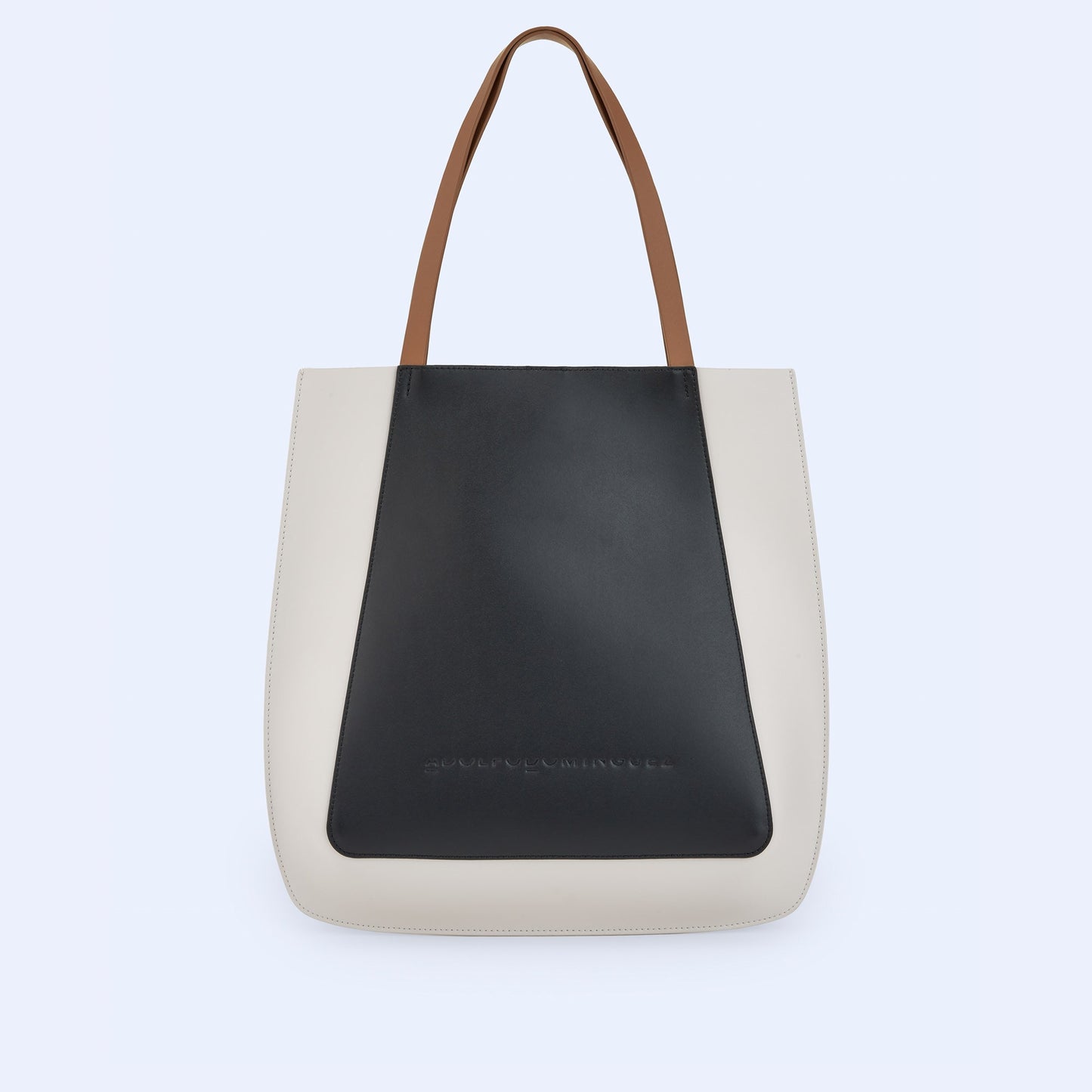 3-Color Vachetta Leather Shopper