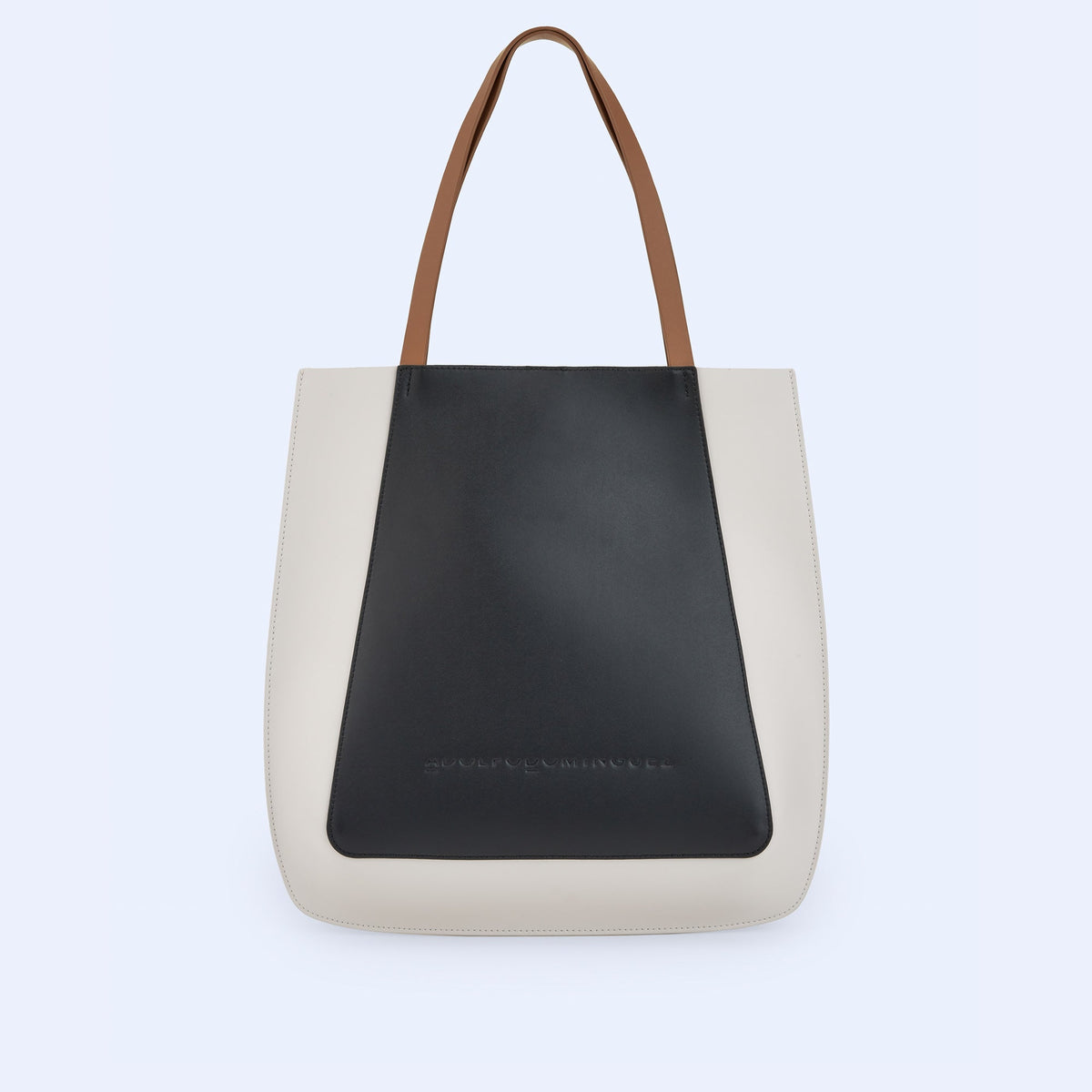3-Color Vachetta Leather Shopper