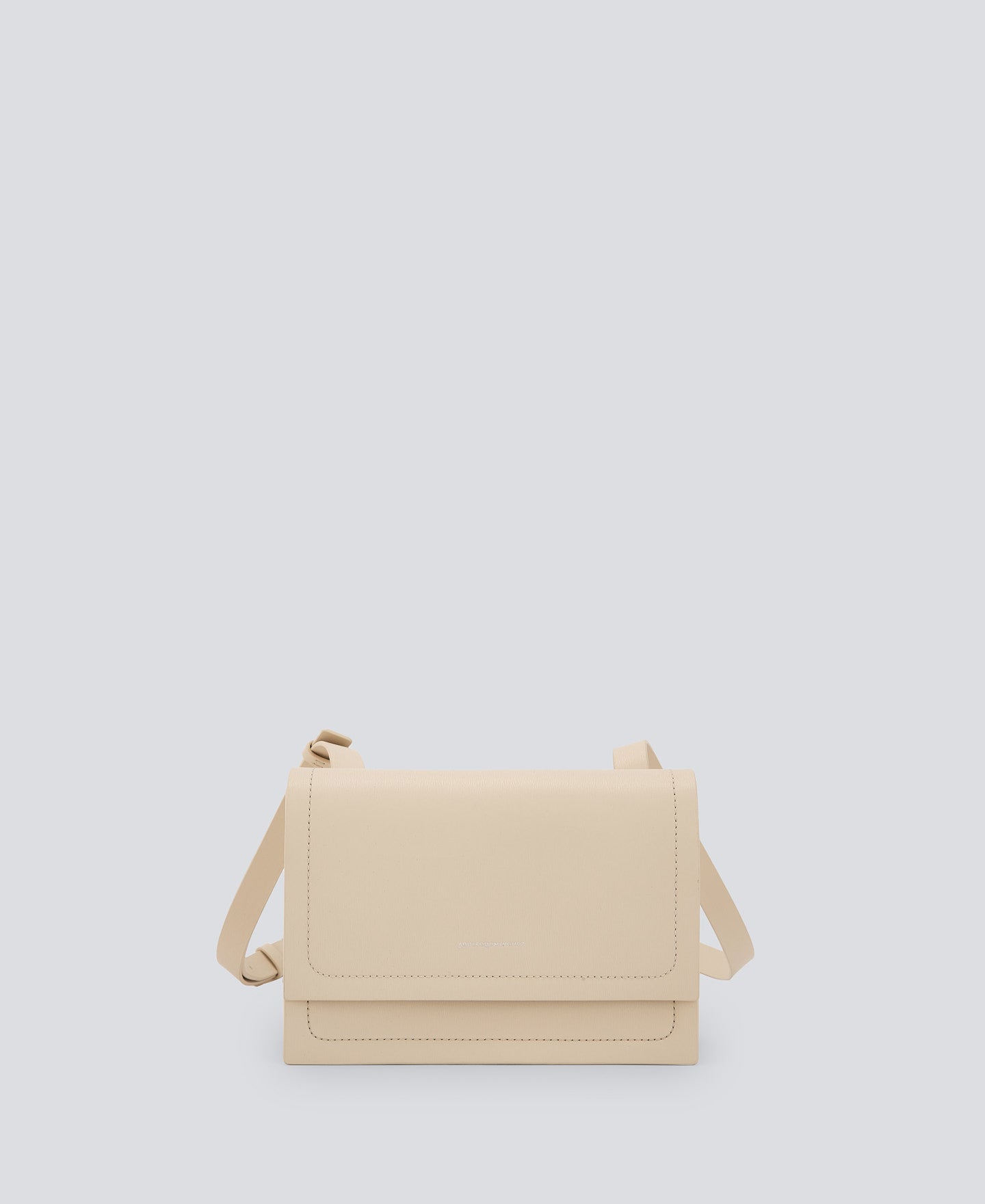Light Cream Responsible Leather Crossbody