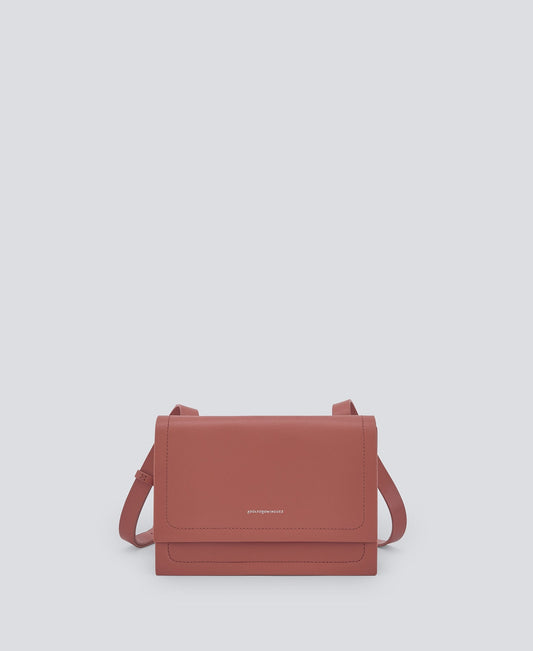 Tile Red Responsible Leather Crossbody