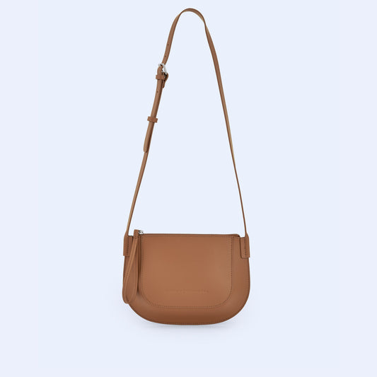 Buff Leather Mini Shoulder Bag