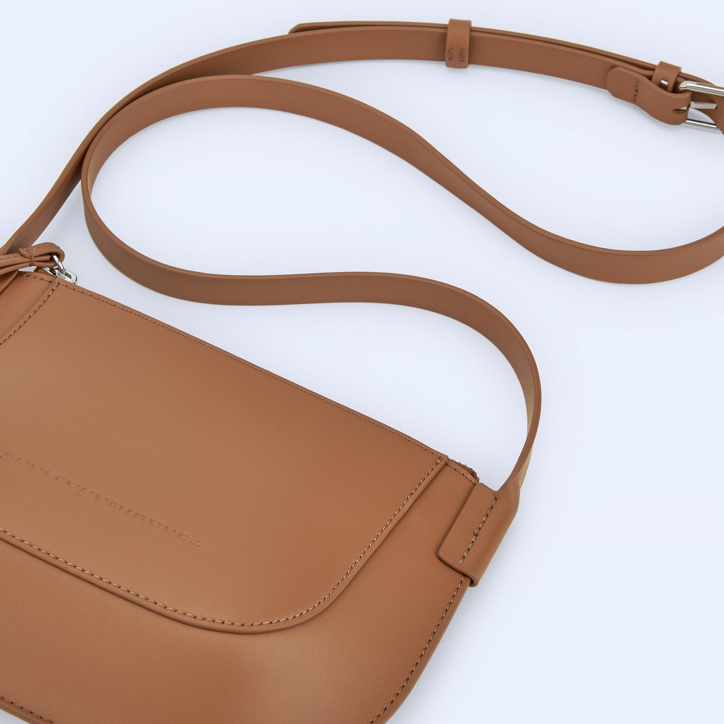 Buff Leather Mini Shoulder Bag