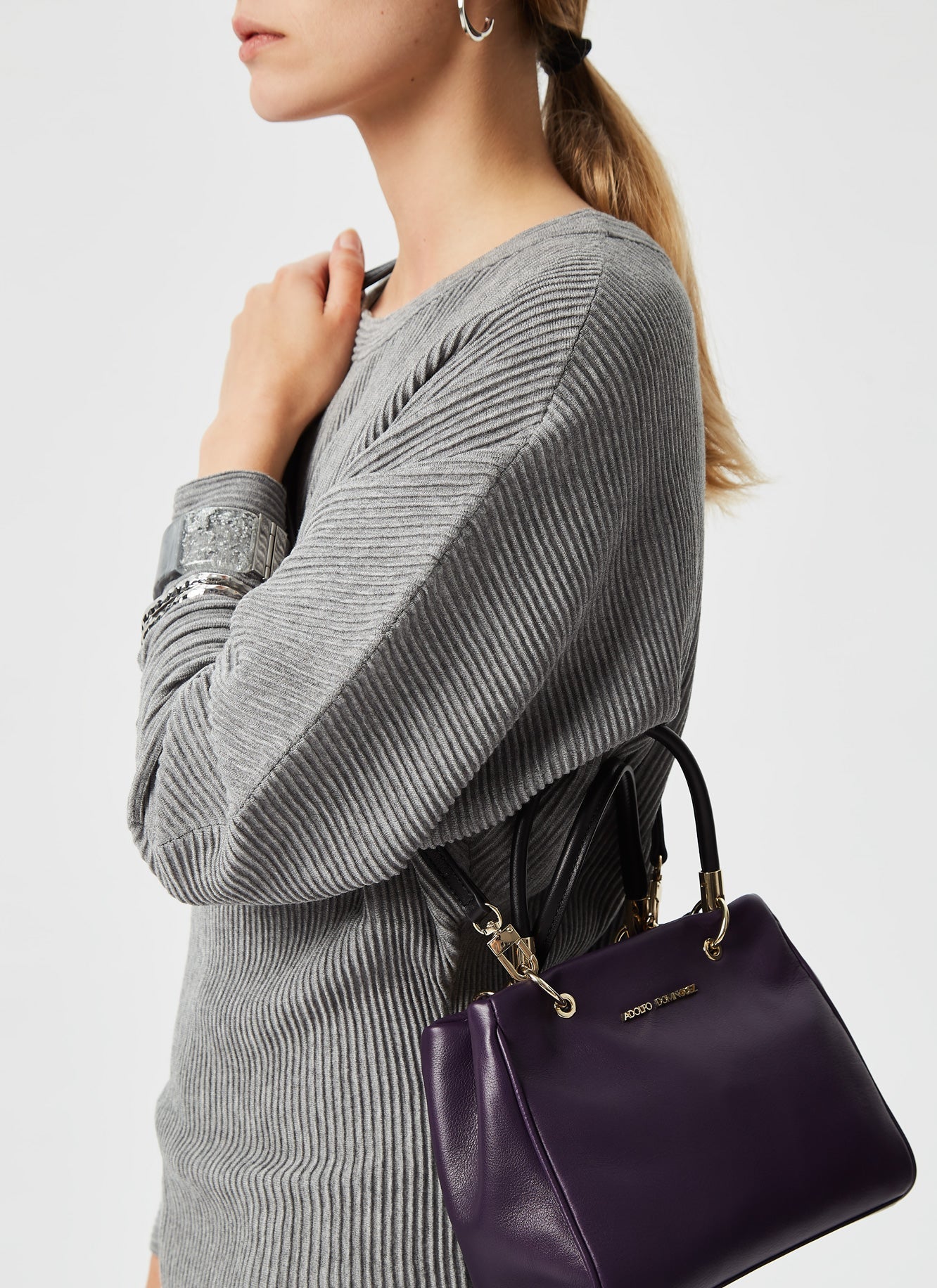 Aniline Leather Mini-Ladybag